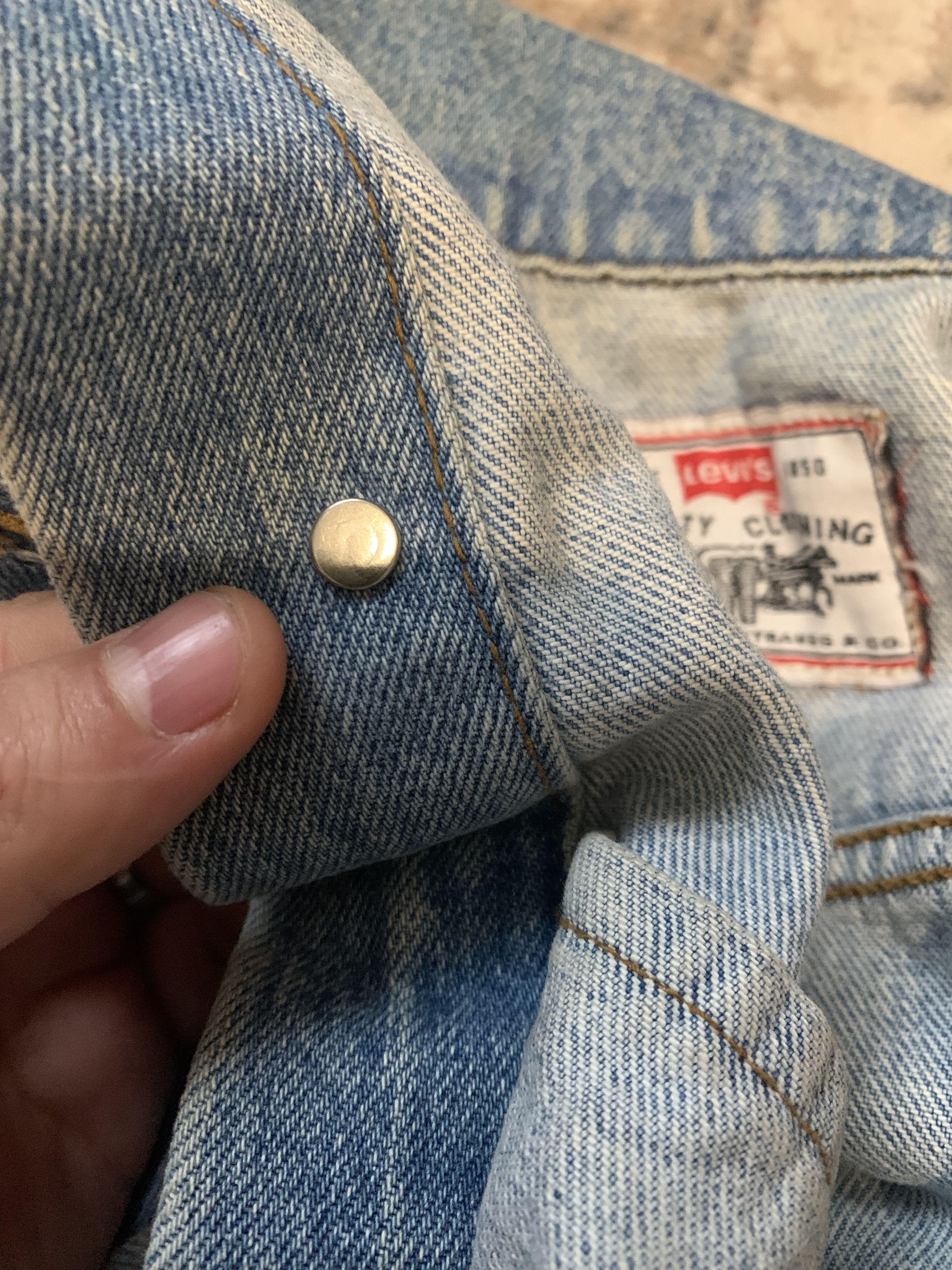 Levi's Vintage Clothing Levis Vintage Denim Jacket Size US M / EU 48-50 / 2 - 9 Thumbnail