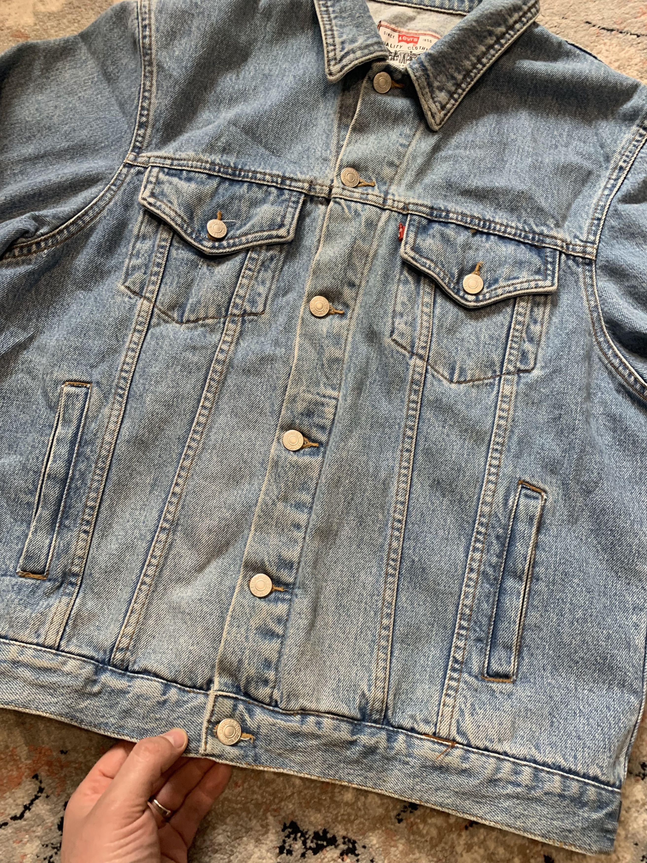 Levi's Vintage Clothing Levis Vintage Denim Jacket Size US M / EU 48-50 / 2 - 2 Thumbnail