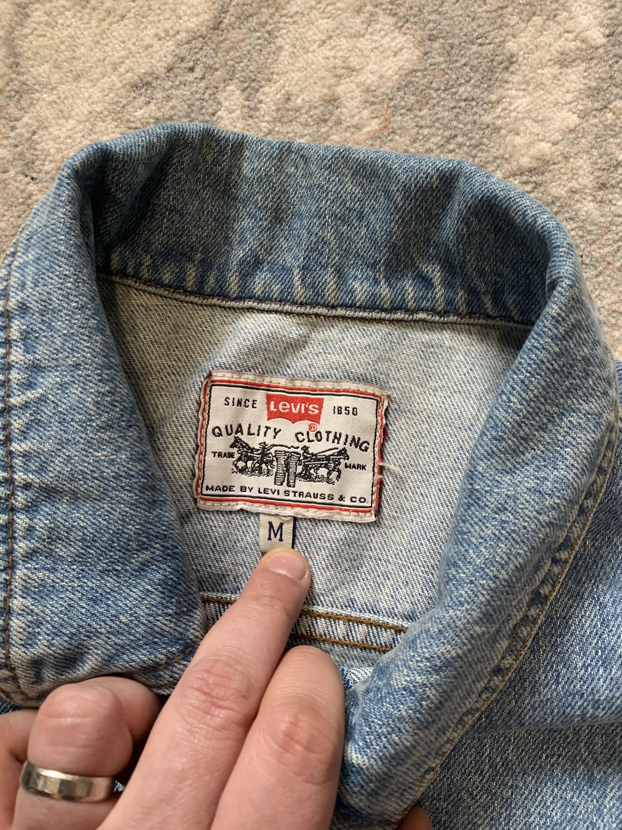 Levi's Vintage Clothing Levis Vintage Denim Jacket Size US M / EU 48-50 / 2 - 4 Thumbnail