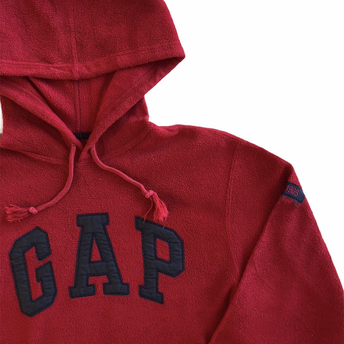 Gap Vintage Gap Hoodie Fleece Embrodery Big Logo Size US S / EU 44-46 / 1 - 3 Thumbnail