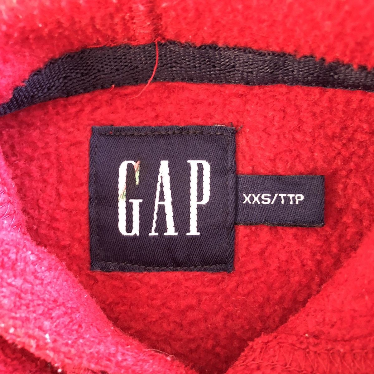 Gap Vintage Gap Hoodie Fleece Embrodery Big Logo Size US S / EU 44-46 / 1 - 11 Thumbnail