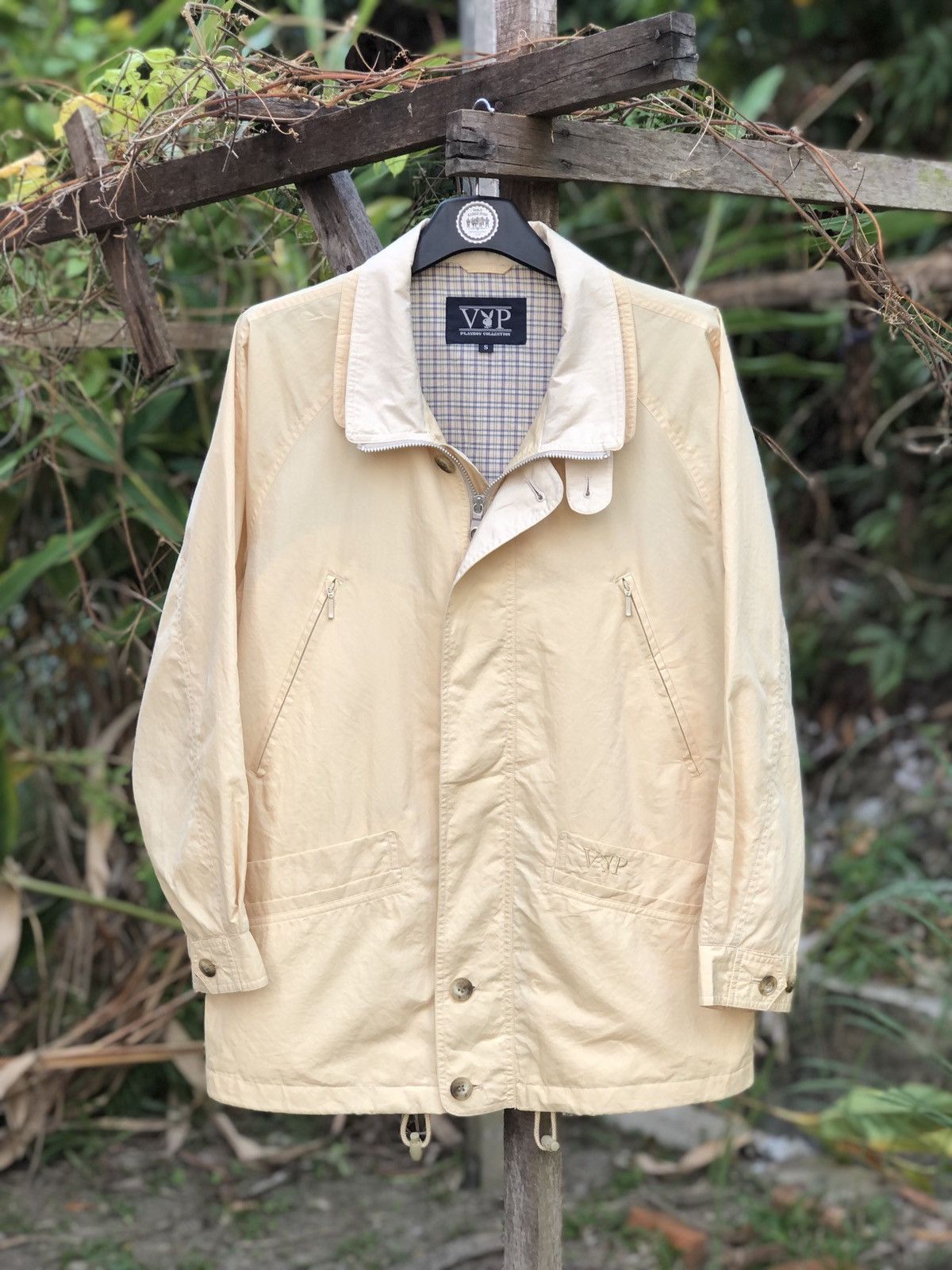 Playboy Vintage 90's Sweater Zipper Jacket by VIP Playboy Size US L / EU 52-54 / 3 - 1 Thumbnail