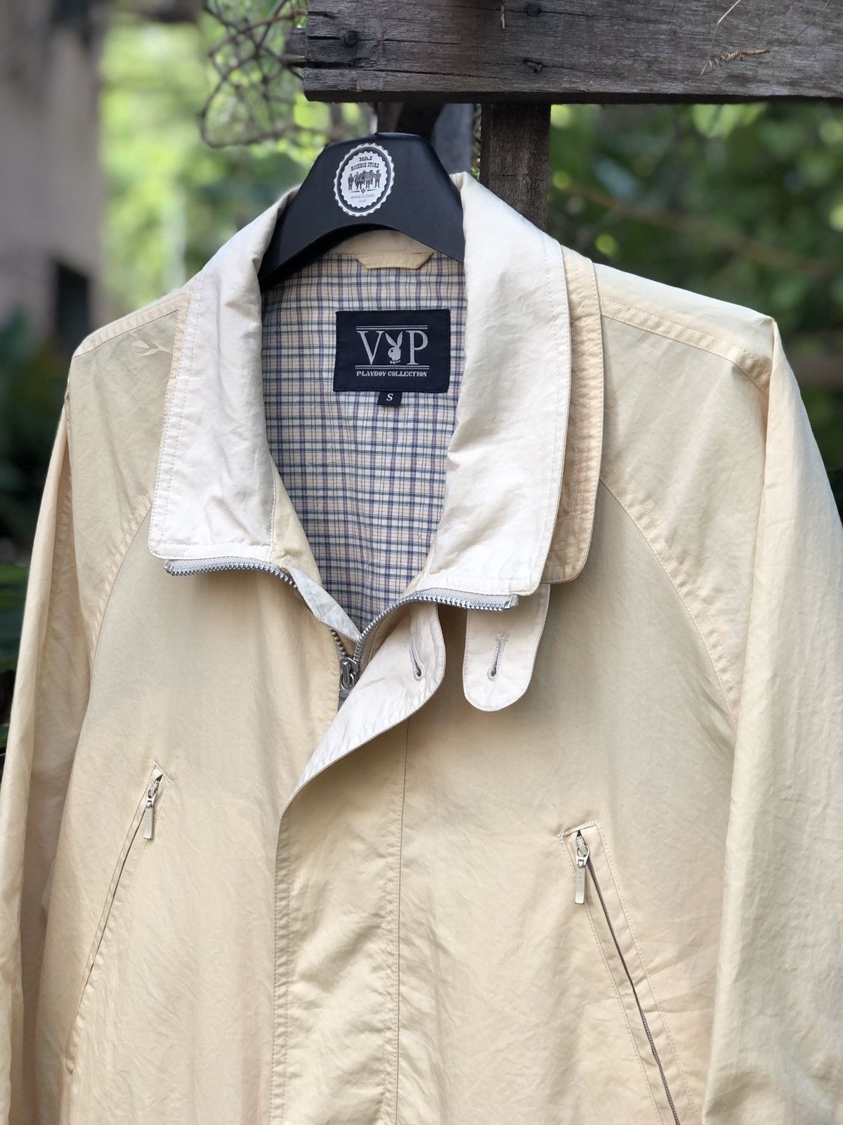 Playboy Vintage 90's Sweater Zipper Jacket by VIP Playboy Size US L / EU 52-54 / 3 - 2 Thumbnail
