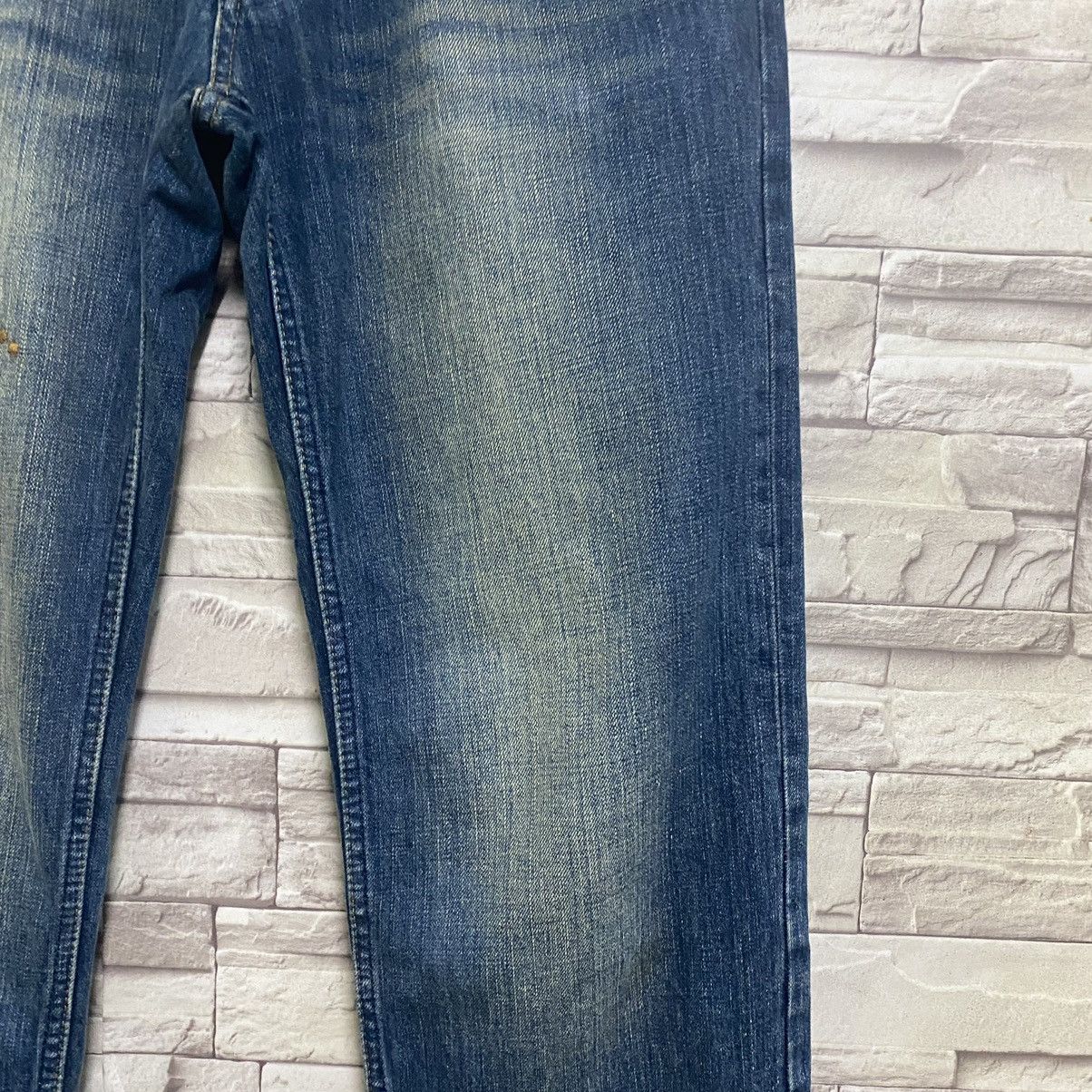 Karakuri Tamashii Karakuri Generation Denim Embroidery Japan Motive Jeans Size US 31 - 8 Thumbnail