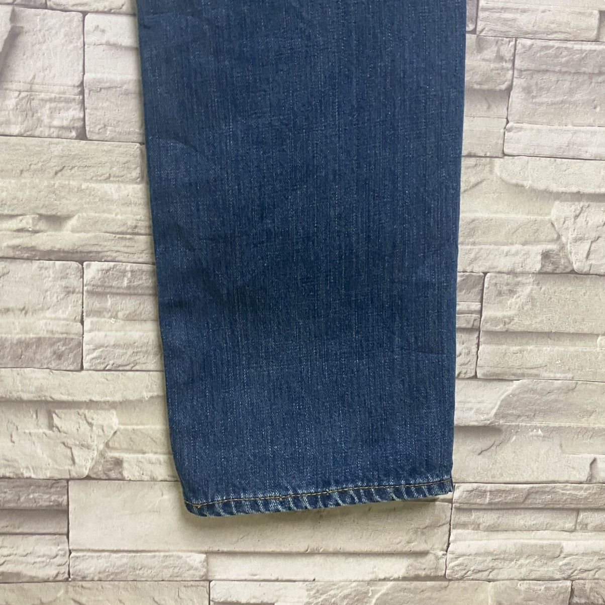 Karakuri Tamashii Karakuri Generation Denim Embroidery Japan Motive Jeans Size US 31 - 16 Thumbnail
