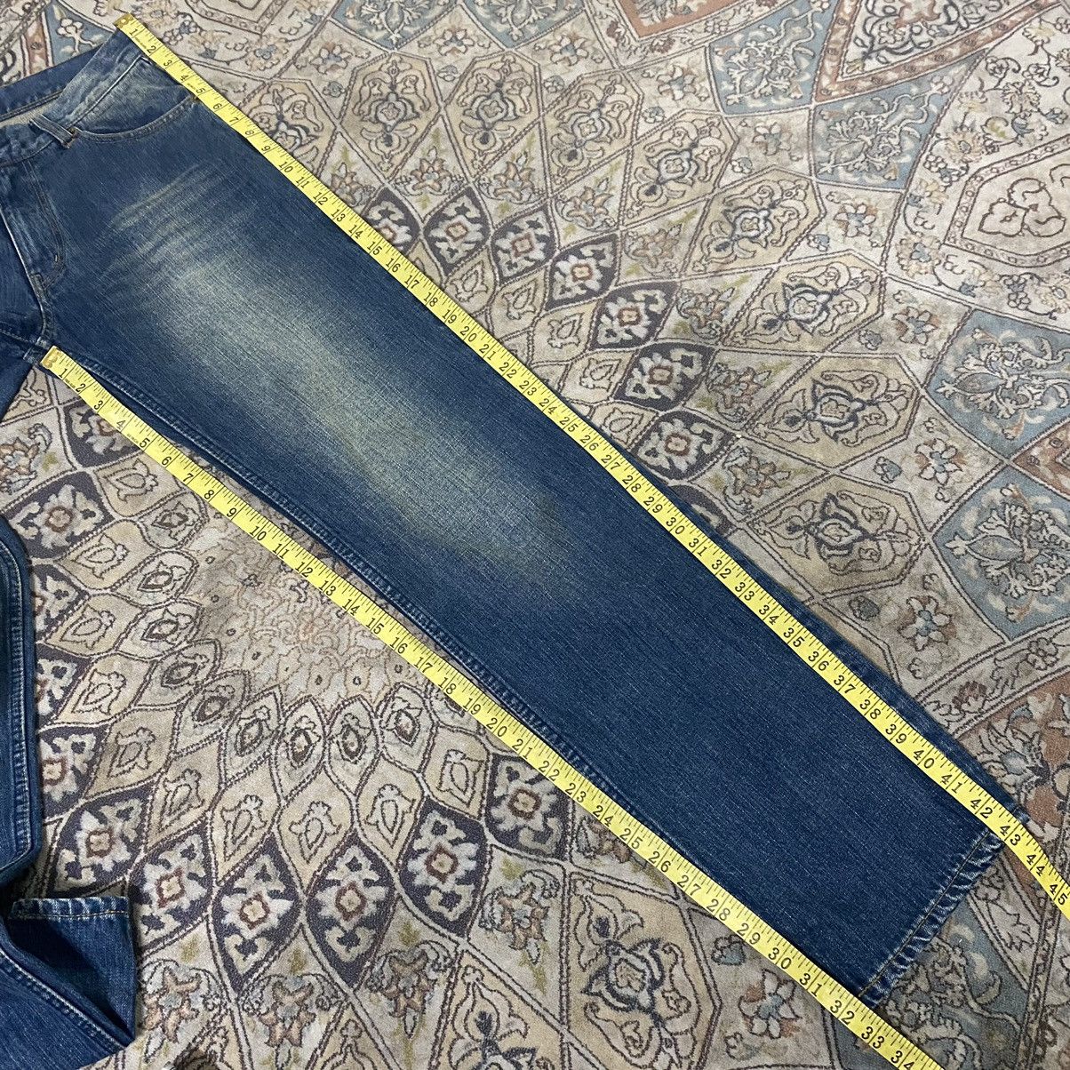 Karakuri Tamashii Karakuri Generation Denim Embroidery Japan Motive Jeans Size US 31 - 22 Thumbnail