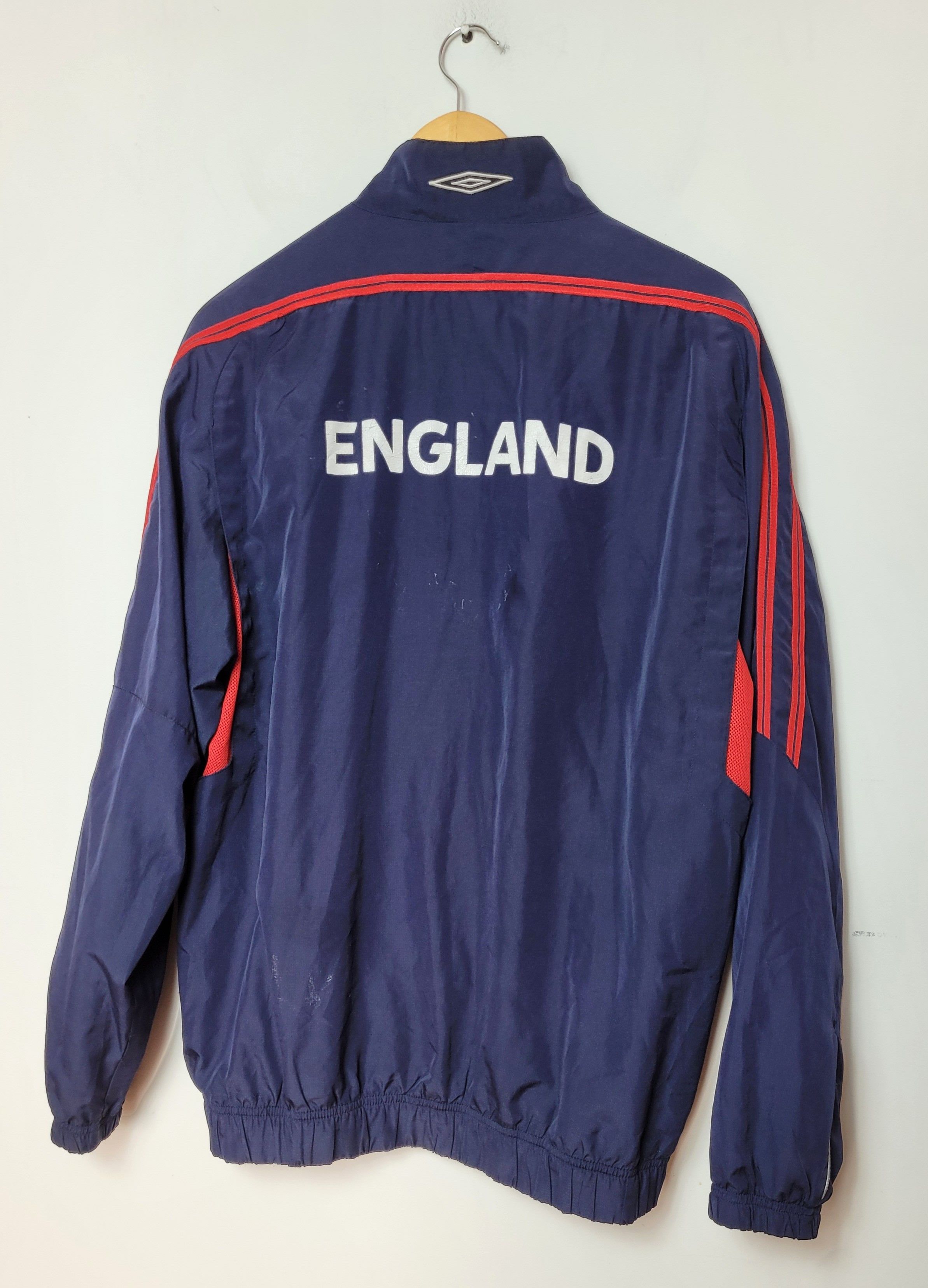 Umbro Umbro England vintage windbreaker light jacket Size US L / EU 52-54 / 3 - 2 Thumbnail