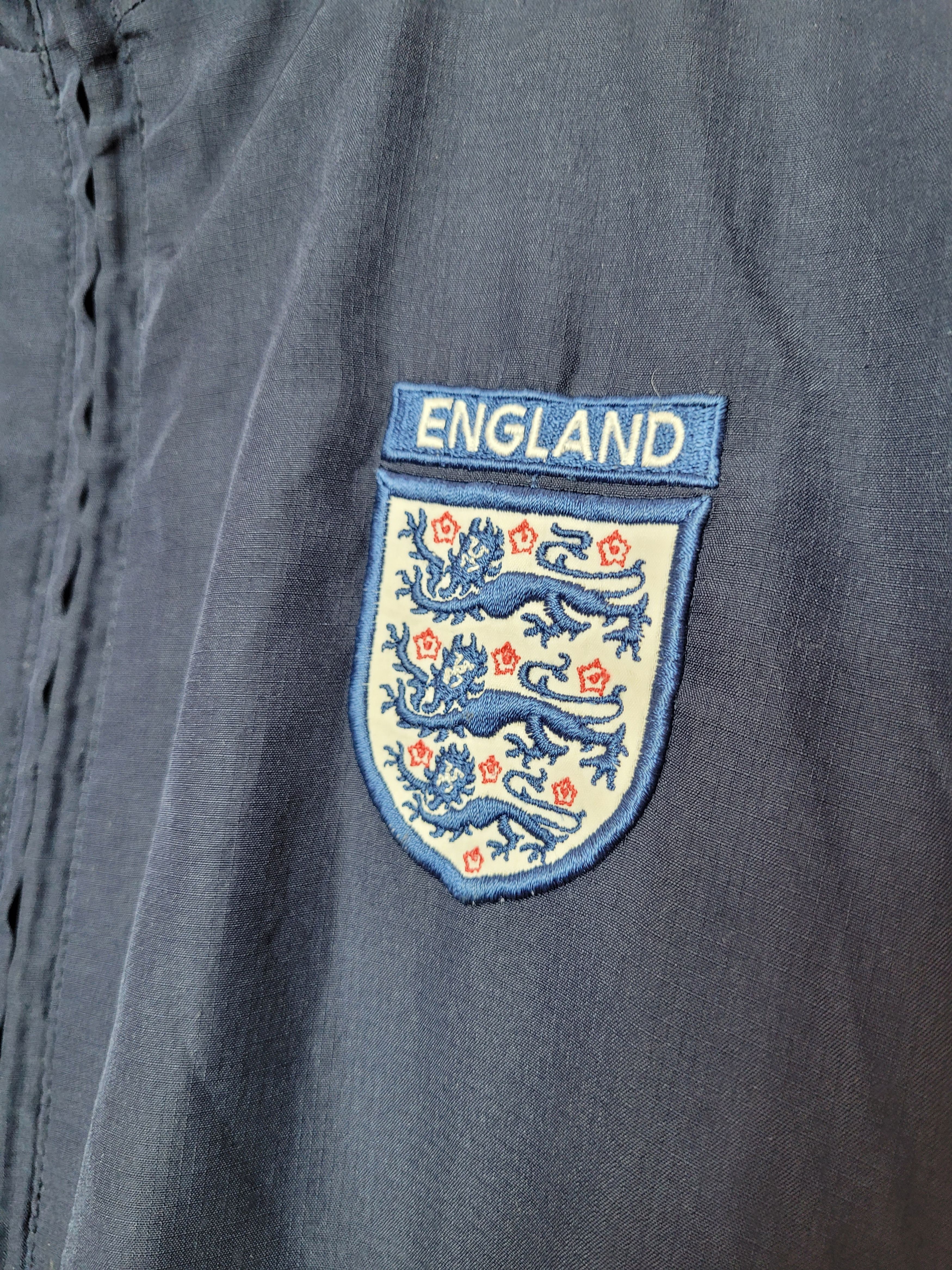Umbro Umbro England vintage windbreaker light jacket Size US L / EU 52-54 / 3 - 6 Thumbnail