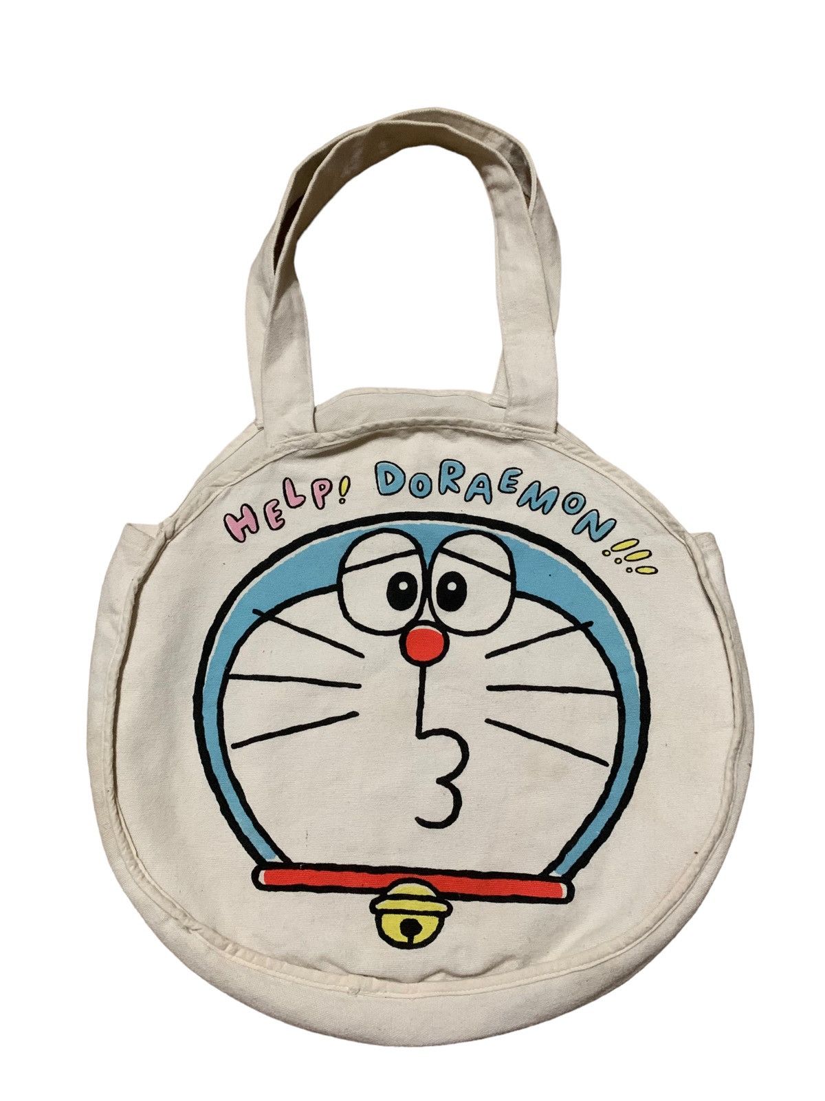 Japanese Brand × Vintage 🇯🇵 Doraemon Rounded Tote Bag Size ONE SIZE - 2 Thumbnail