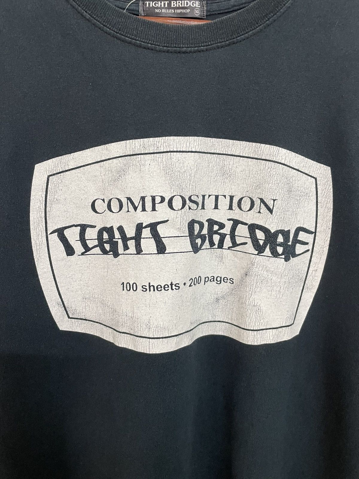 Rap Tees × Vintage × Wu-Tang Clan Vintage Tight Bridge Raptees Size US XL / EU 56 / 4 - 4 Thumbnail