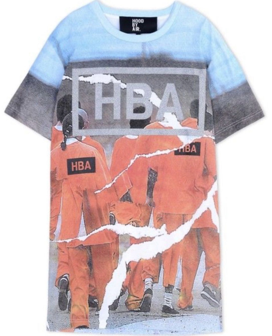 HOOD BY AIR prisoners t-shirt