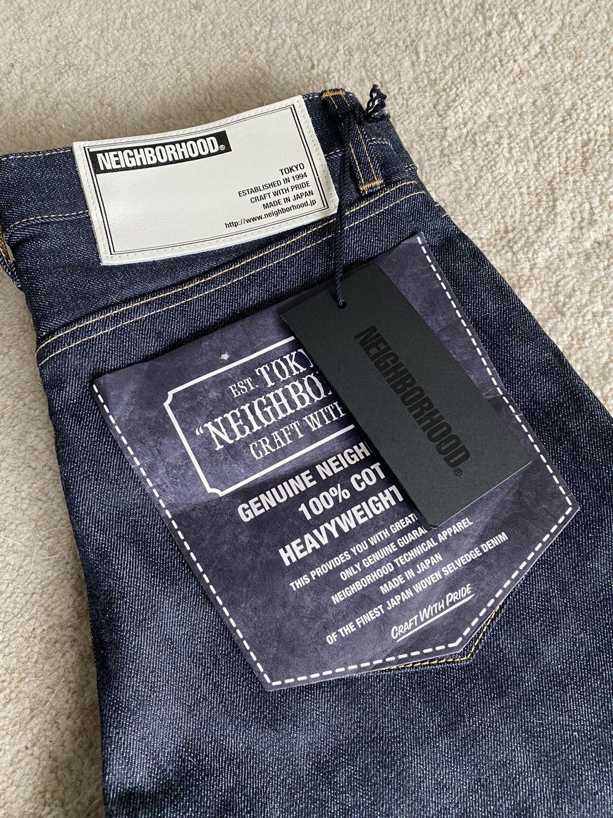Neighborhood NEIGHBORHOOD DP Narrow Selvedge Denim Jeans Size US 31 - 2 Thumbnail