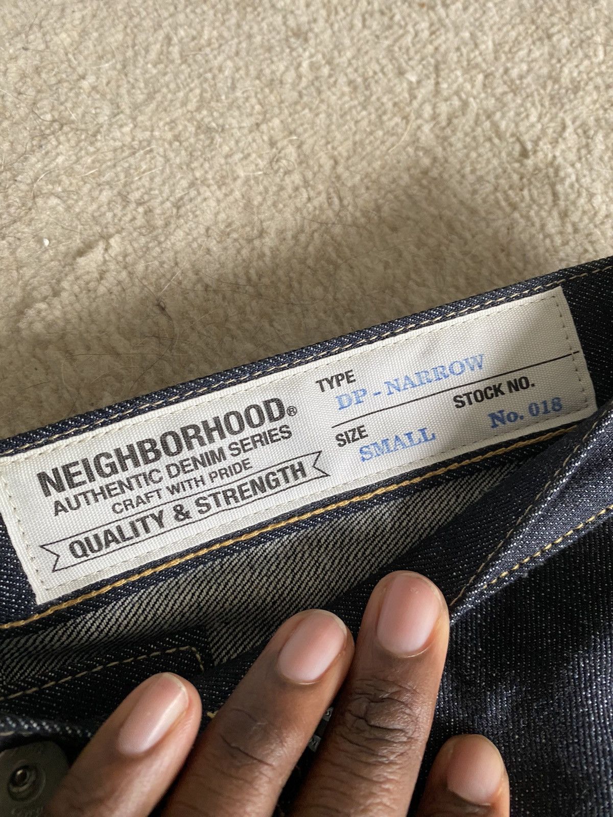 Neighborhood NEIGHBORHOOD DP Narrow Selvedge Denim Jeans Size US 31 - 6 Thumbnail