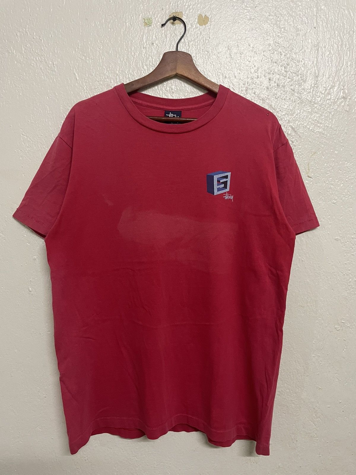 Stussy × Vintage Vintage 90s Stussy Tee Size US L / EU 52-54 / 3 - 3 Thumbnail