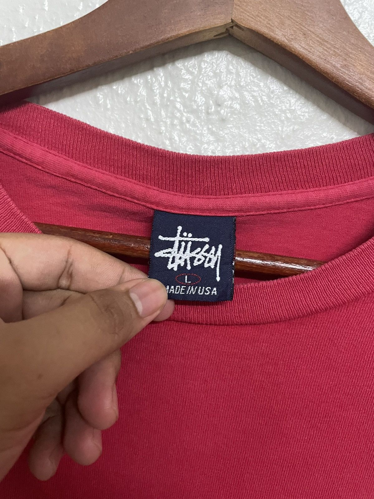 Stussy × Vintage Vintage 90s Stussy Tee Size US L / EU 52-54 / 3 - 5 Thumbnail