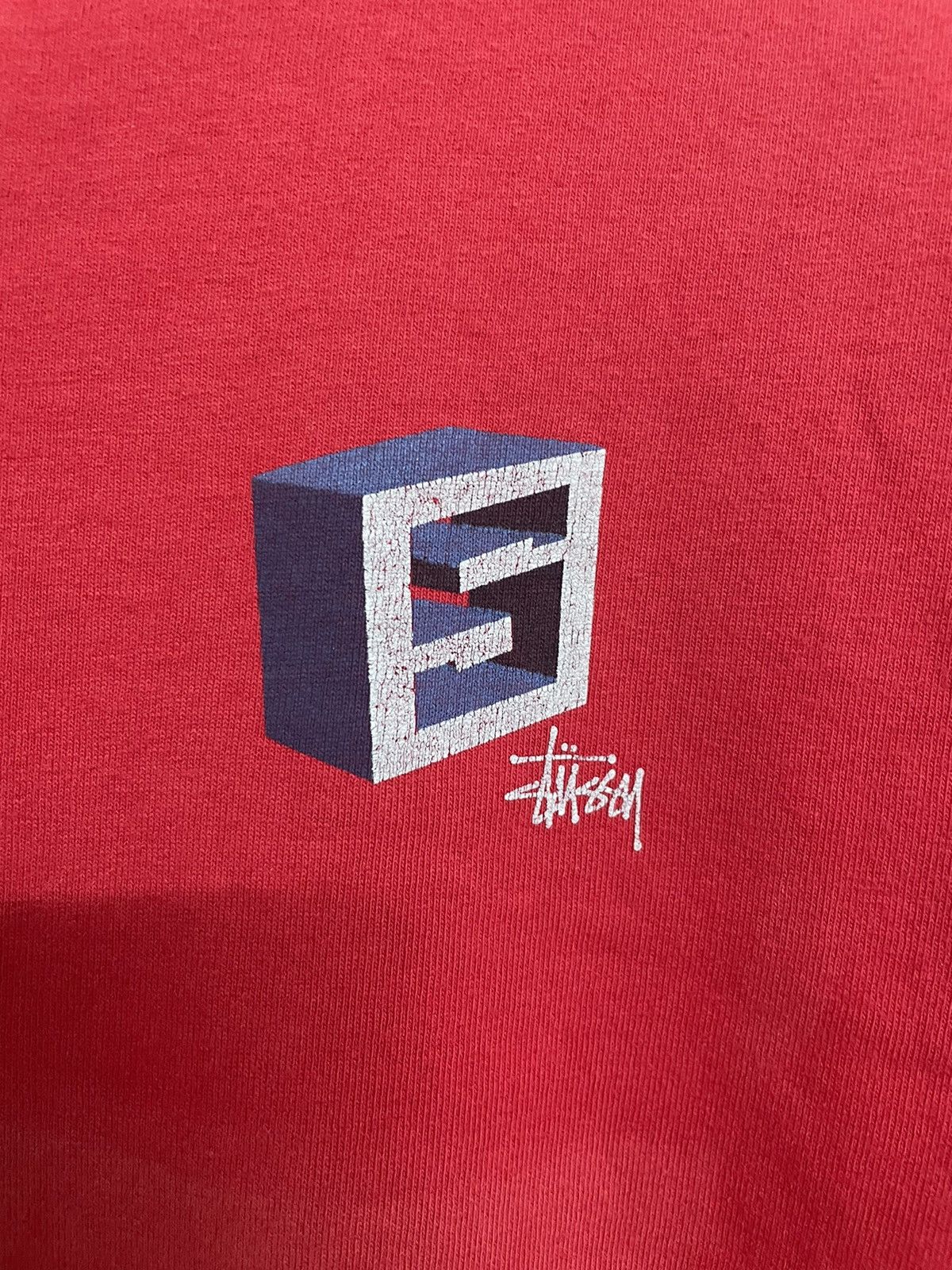 Stussy × Vintage Vintage 90s Stussy Tee Size US L / EU 52-54 / 3 - 4 Thumbnail