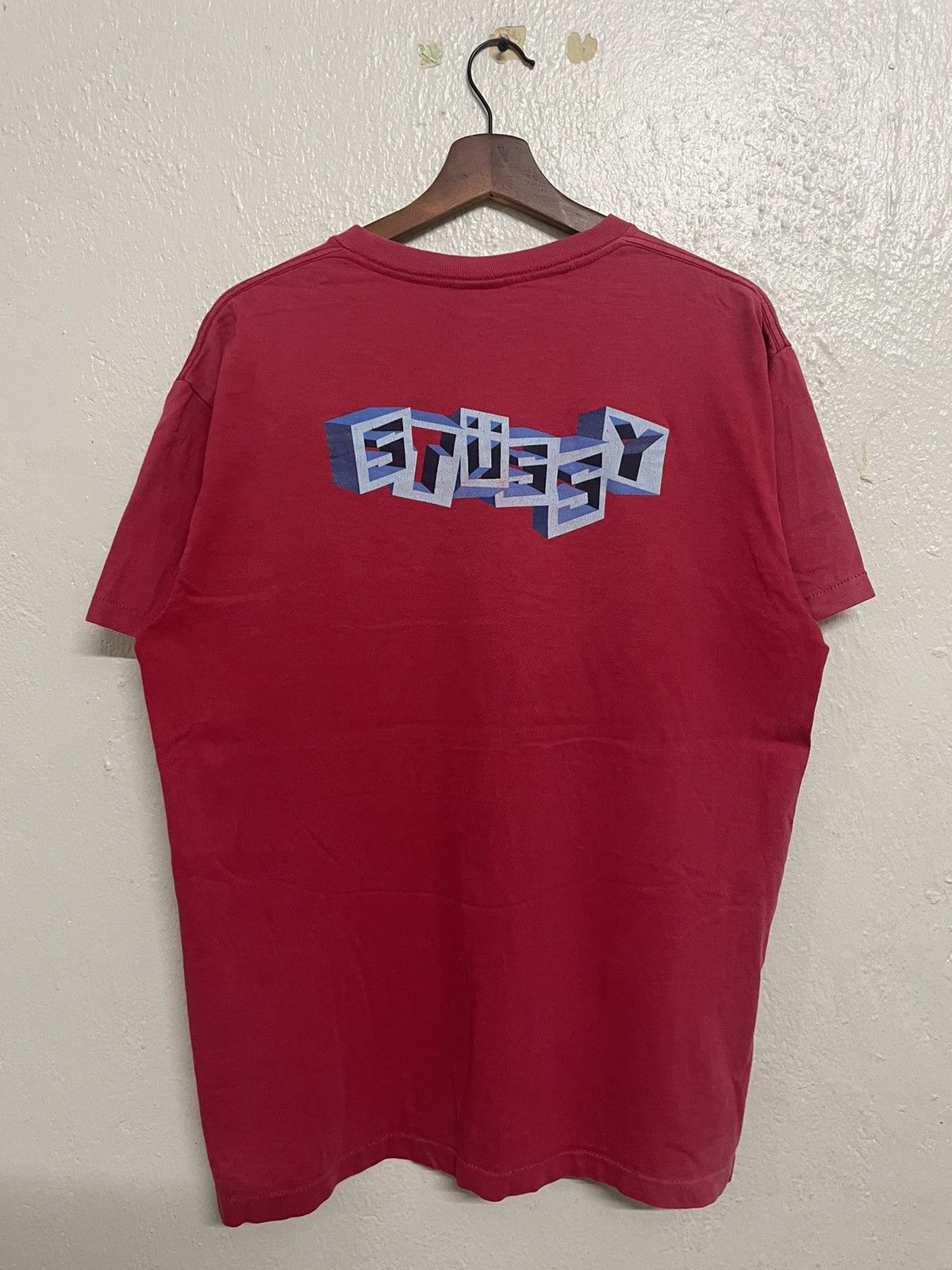 Stussy × Vintage Vintage 90s Stussy Tee Size US L / EU 52-54 / 3 - 1 Thumbnail