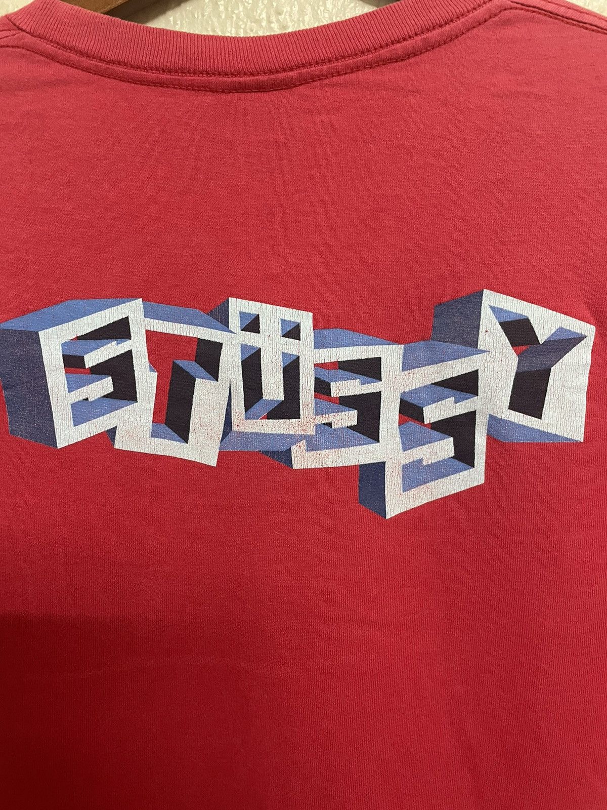 Stussy × Vintage Vintage 90s Stussy Tee Size US L / EU 52-54 / 3 - 2 Thumbnail