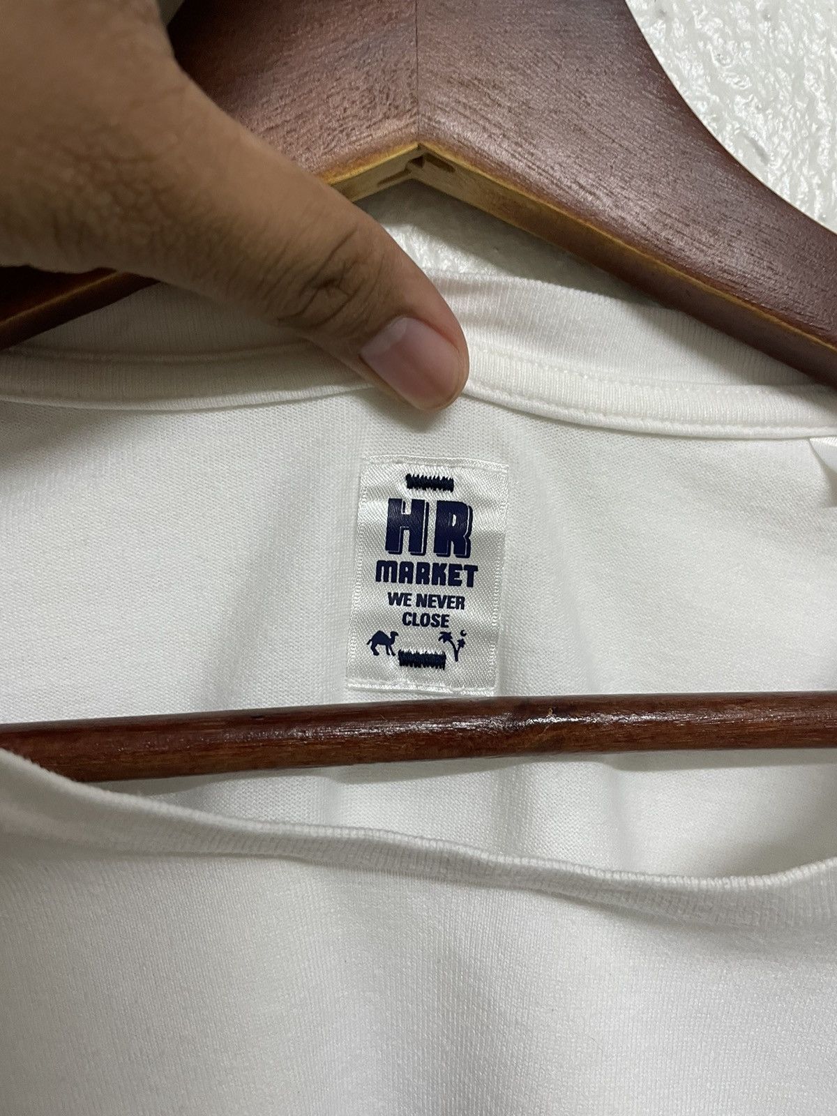Blue Blue Japan × Japanese Brand × Vintage Vintage Hr Market Blue Blue Japan Tee Size US M / EU 48-50 / 2 - 4 Thumbnail