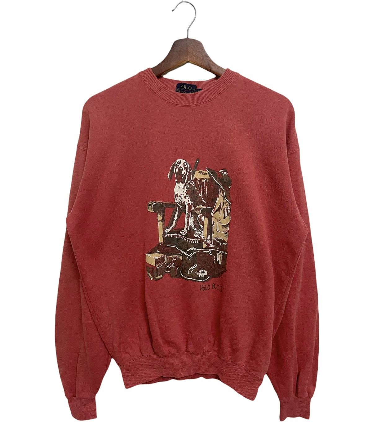 Polo Ralph Lauren × Vintage Vintage Polo B.C.S crewneck Size US M / EU 48-50 / 2 - 1 Thumbnail