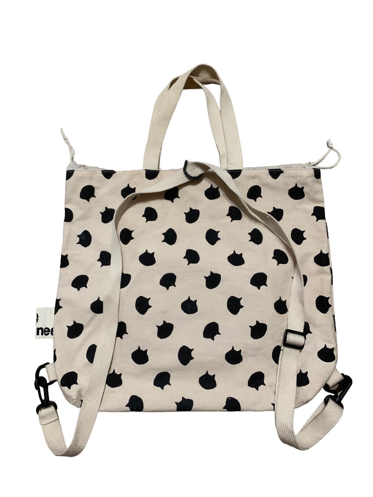 Issey Miyake 🇯🇵 Né-Net Cat Rucksack Backpack/Tote Bag Size ONE SIZE - 4 Thumbnail