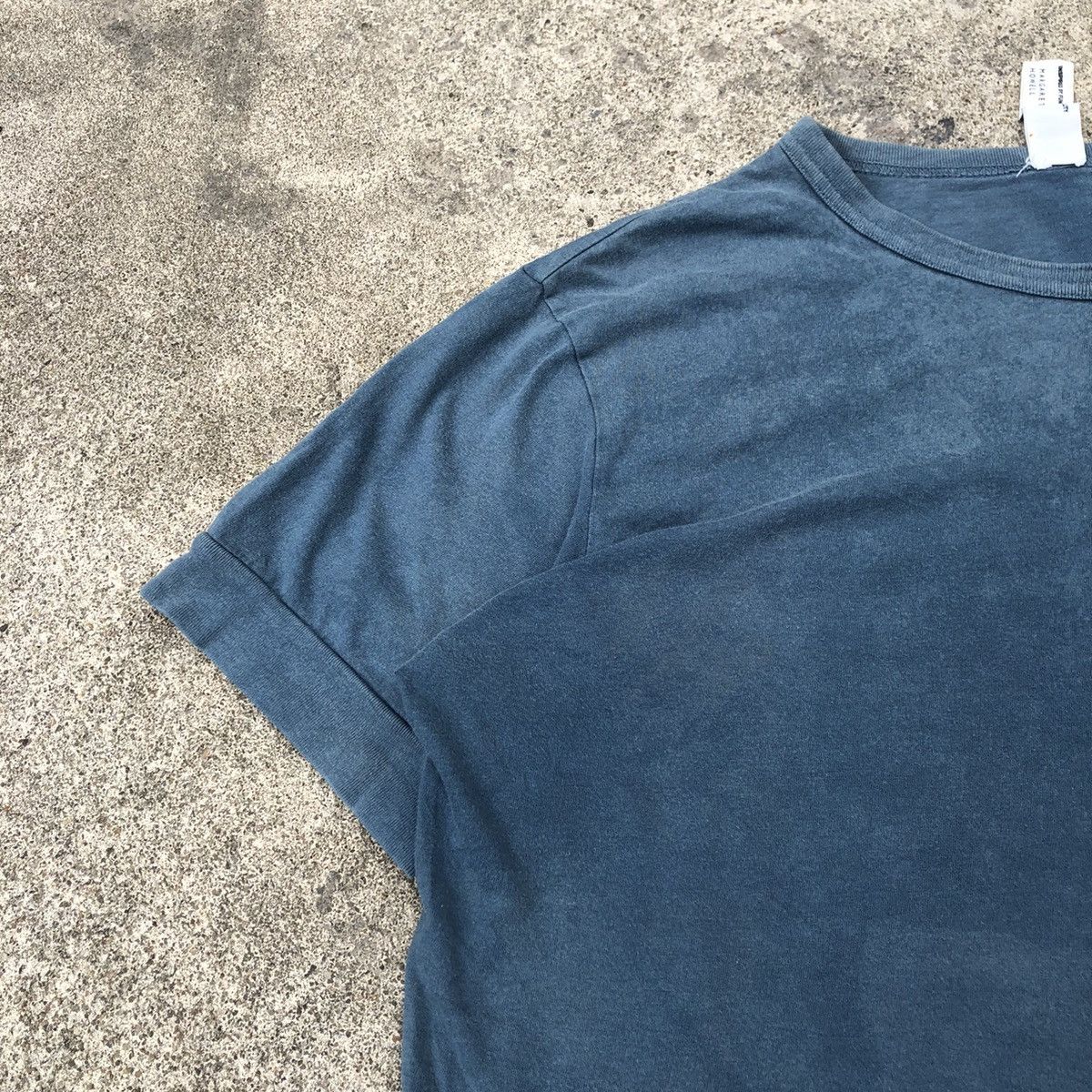 Designer × Margaret Howell × Vintage 🔥OG🔥Rare🔥Margaret Howell Spellout Sun Faded Pocket Tee Size US L / EU 52-54 / 3 - 6 Thumbnail