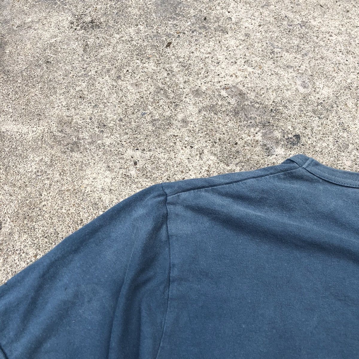 Designer × Margaret Howell × Vintage 🔥OG🔥Rare🔥Margaret Howell Spellout Sun Faded Pocket Tee Size US L / EU 52-54 / 3 - 8 Thumbnail
