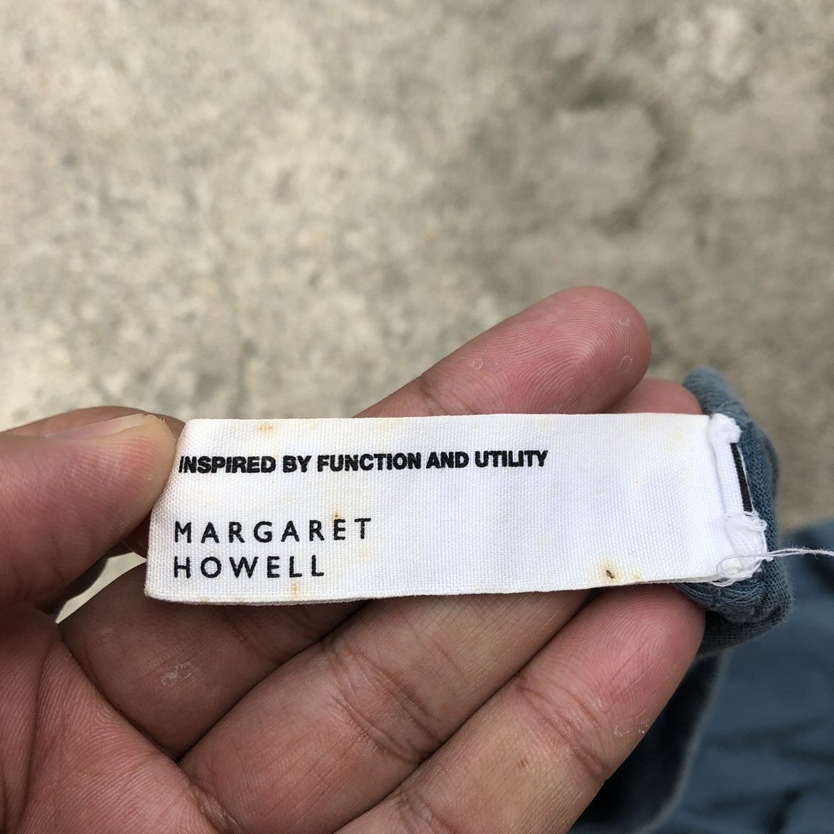 Designer × Margaret Howell × Vintage 🔥OG🔥Rare🔥Margaret Howell Spellout Sun Faded Pocket Tee Size US L / EU 52-54 / 3 - 13 Thumbnail