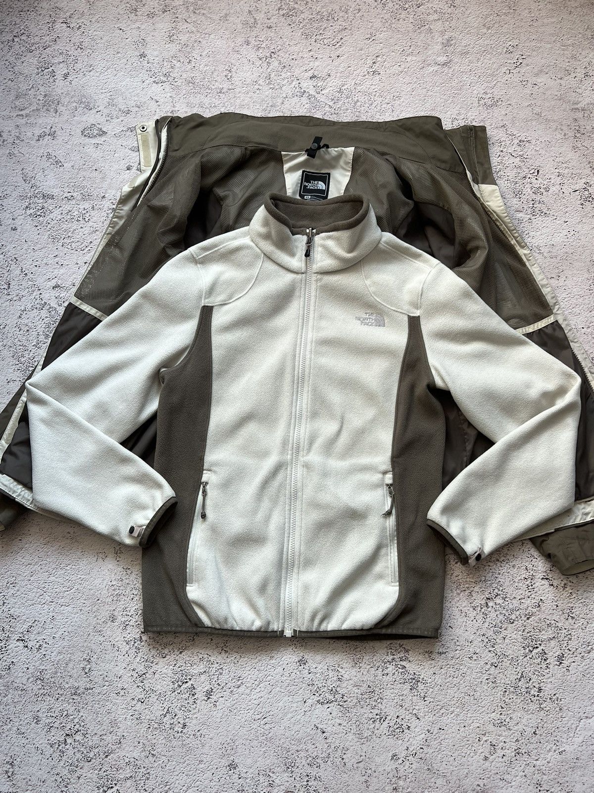 The North Face × Vintage 🤎 The North Face 3 in 1 Vintage Brown Jacket Size M / US 6-8 / IT 42-44 - 1 Thumbnail