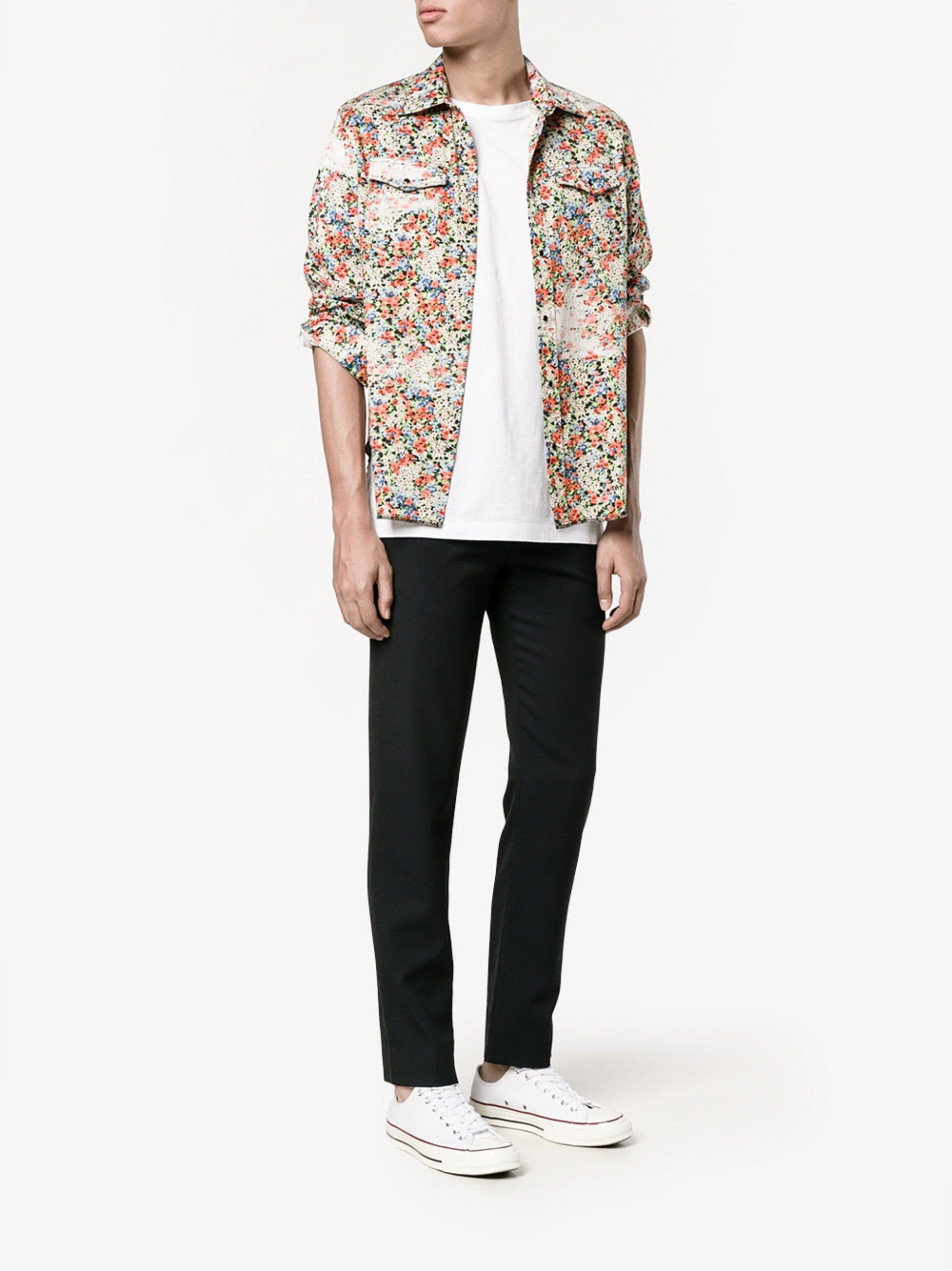 Maison Margiela Margiela SS17 Western Shirt - Floral Print Size US M / EU 48-50 / 2 - 15 Thumbnail