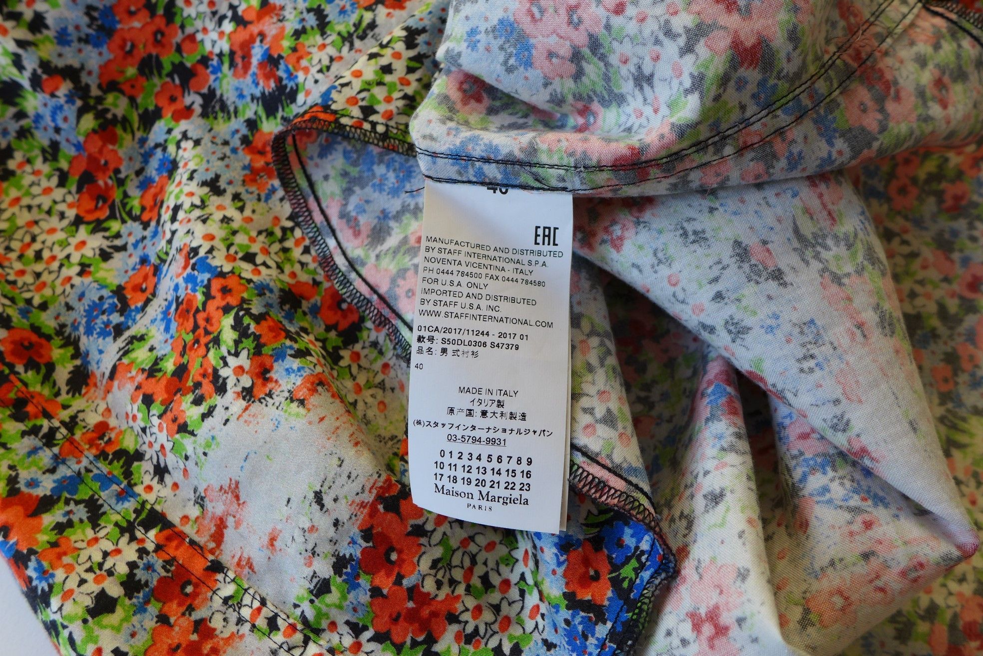 Maison Margiela Margiela SS17 Western Shirt - Floral Print Size US M / EU 48-50 / 2 - 13 Thumbnail