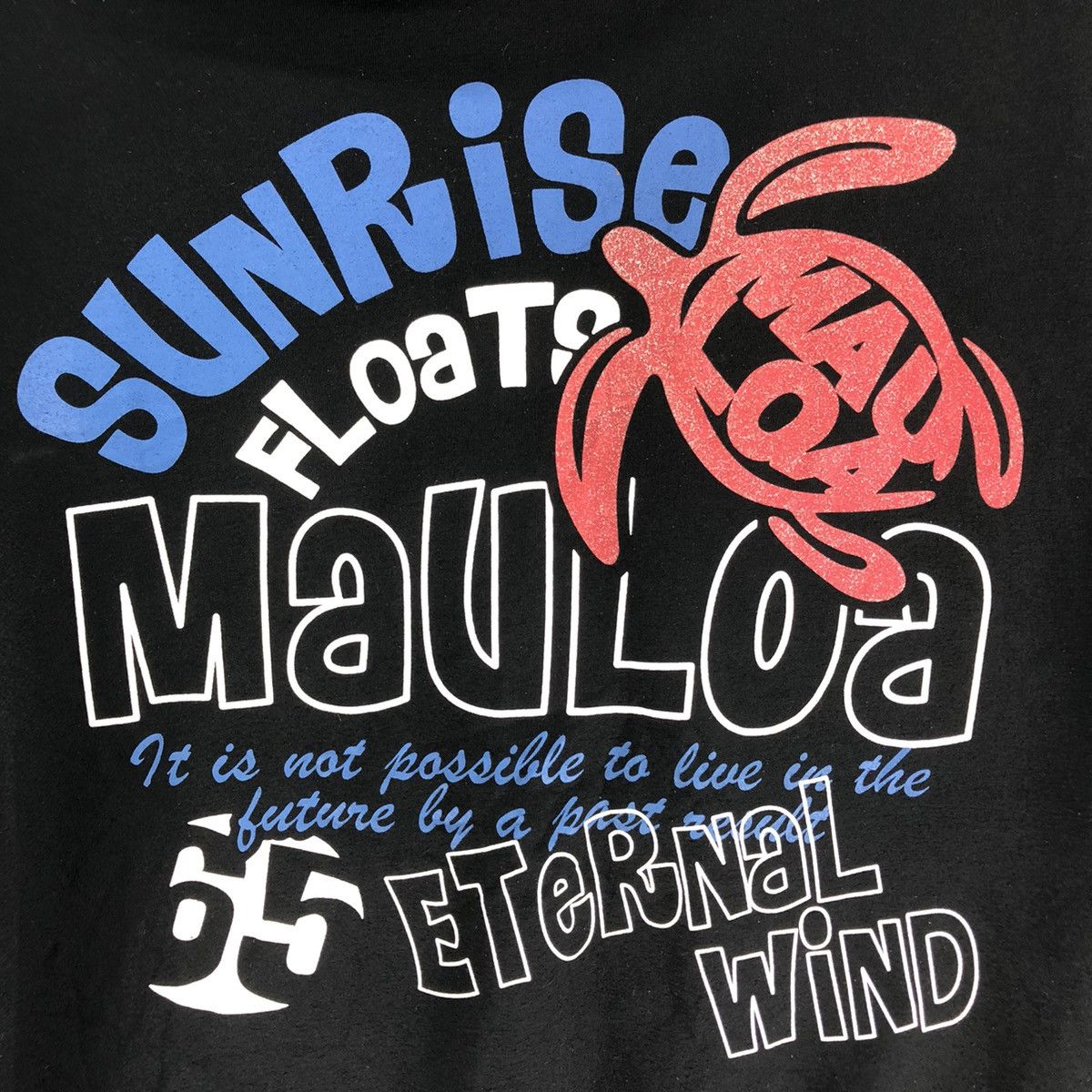 Japanese Brand Vintage Sweater Zipper Hoodie Sunrise Floats Mauloa Size US M / EU 48-50 / 2 - 12 Thumbnail
