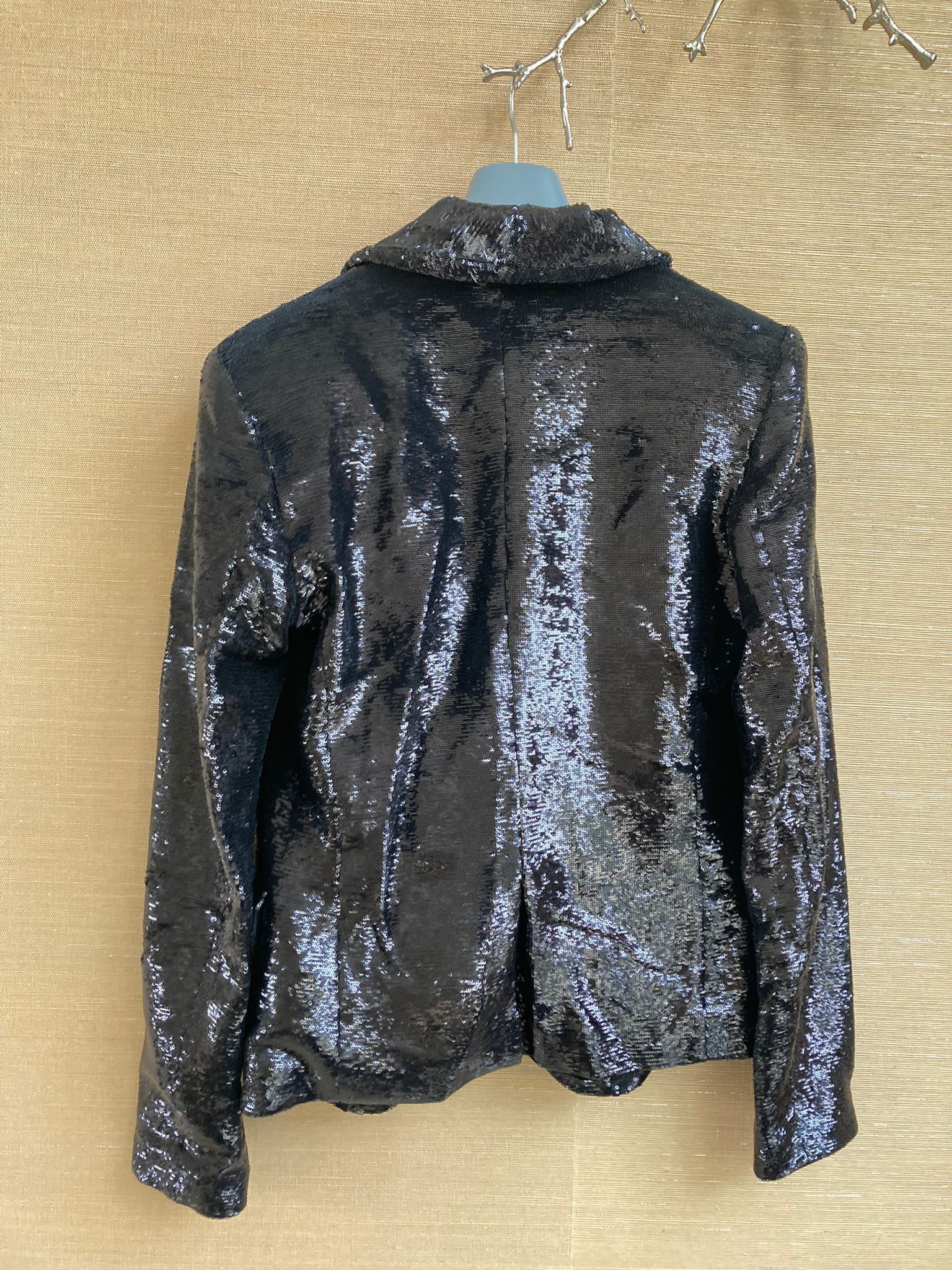 Balmain Sequin Blazer in Black Size US L / EU 52-54 / 3 - 6 Thumbnail
