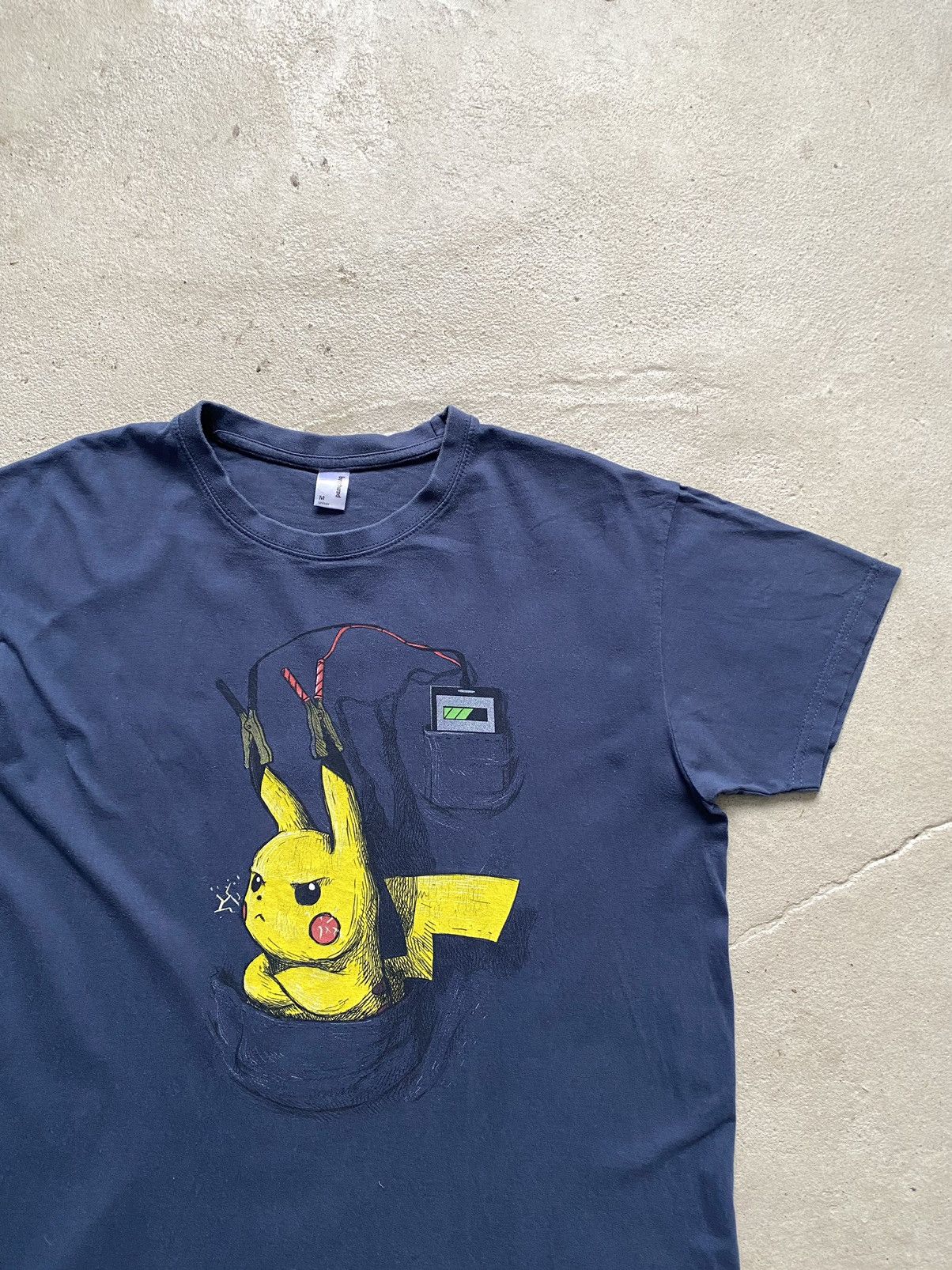 Japanese Brand 00’s Vintage Pokemon Picachu T Shirt Japan Movie Game Size US L / EU 52-54 / 3 - 2 Thumbnail