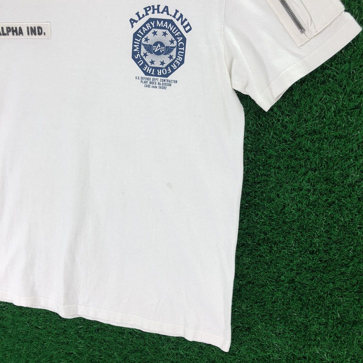 Alpha Industries Vintage Alpha Industries 1959 Manufactory Tee Size US M / EU 48-50 / 2 - 6 Thumbnail