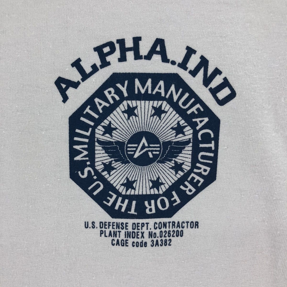 Alpha Industries Vintage Alpha Industries 1959 Manufactory Tee Size US M / EU 48-50 / 2 - 7 Thumbnail