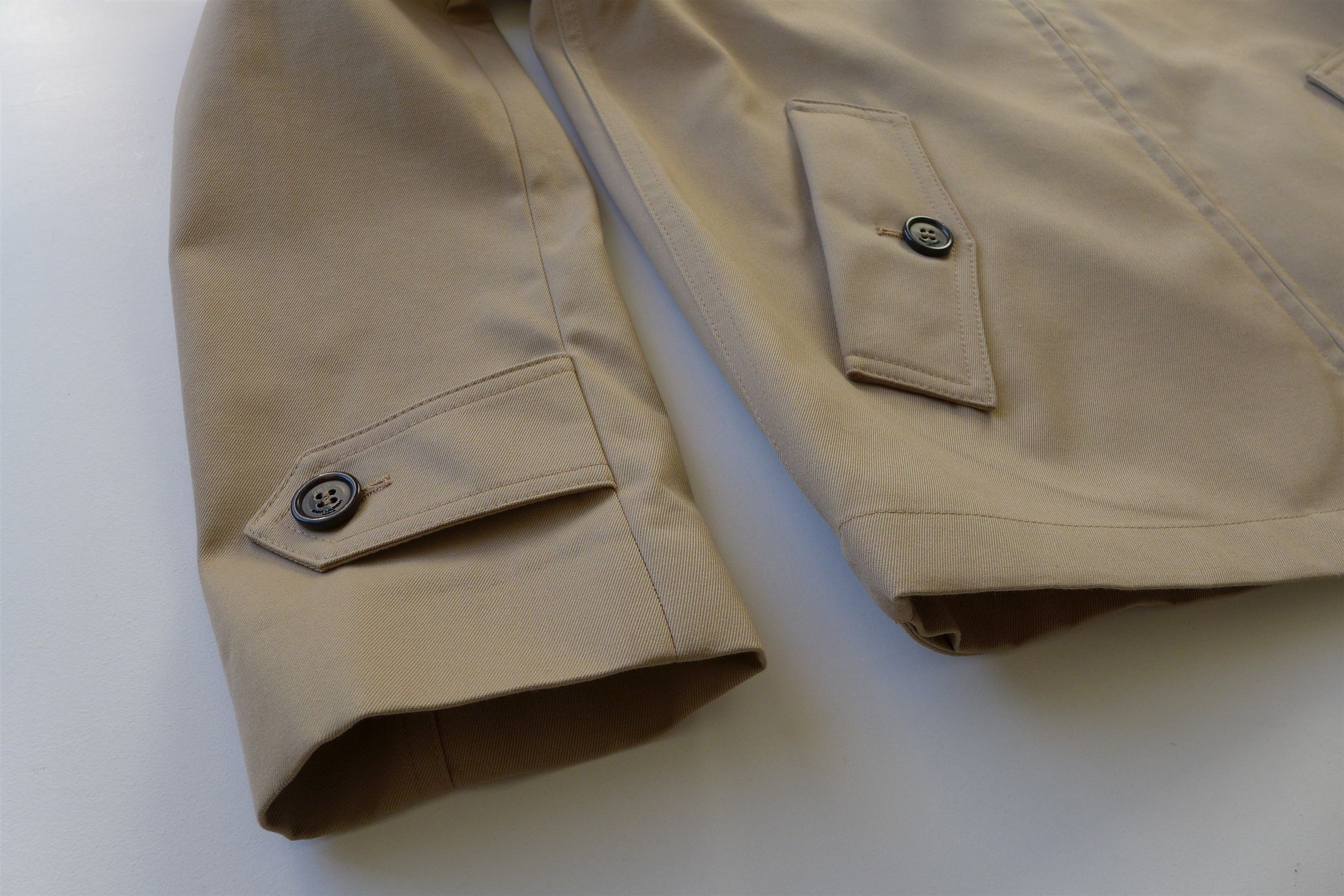 Saint Laurent Paris Saint Laurent Double Face Jacket - Beige Gabardine Size US S / EU 44-46 / 1 - 12 Thumbnail