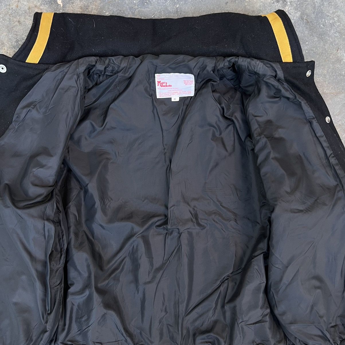 Vintage Vintage Matt’s Jacket Wool Body Leather Sleeve VarsityJacket Size US XL / EU 56 / 4 - 5 Thumbnail