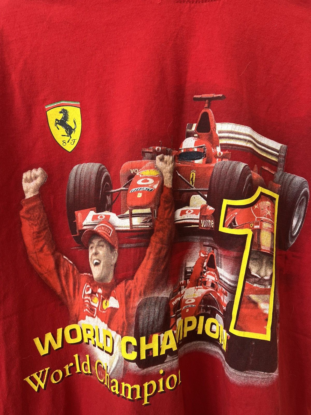 Ferrari × Vintage Vintage Ferrari Michael Schumacher World Champion Tee Size US M / EU 48-50 / 2 - 5 Thumbnail