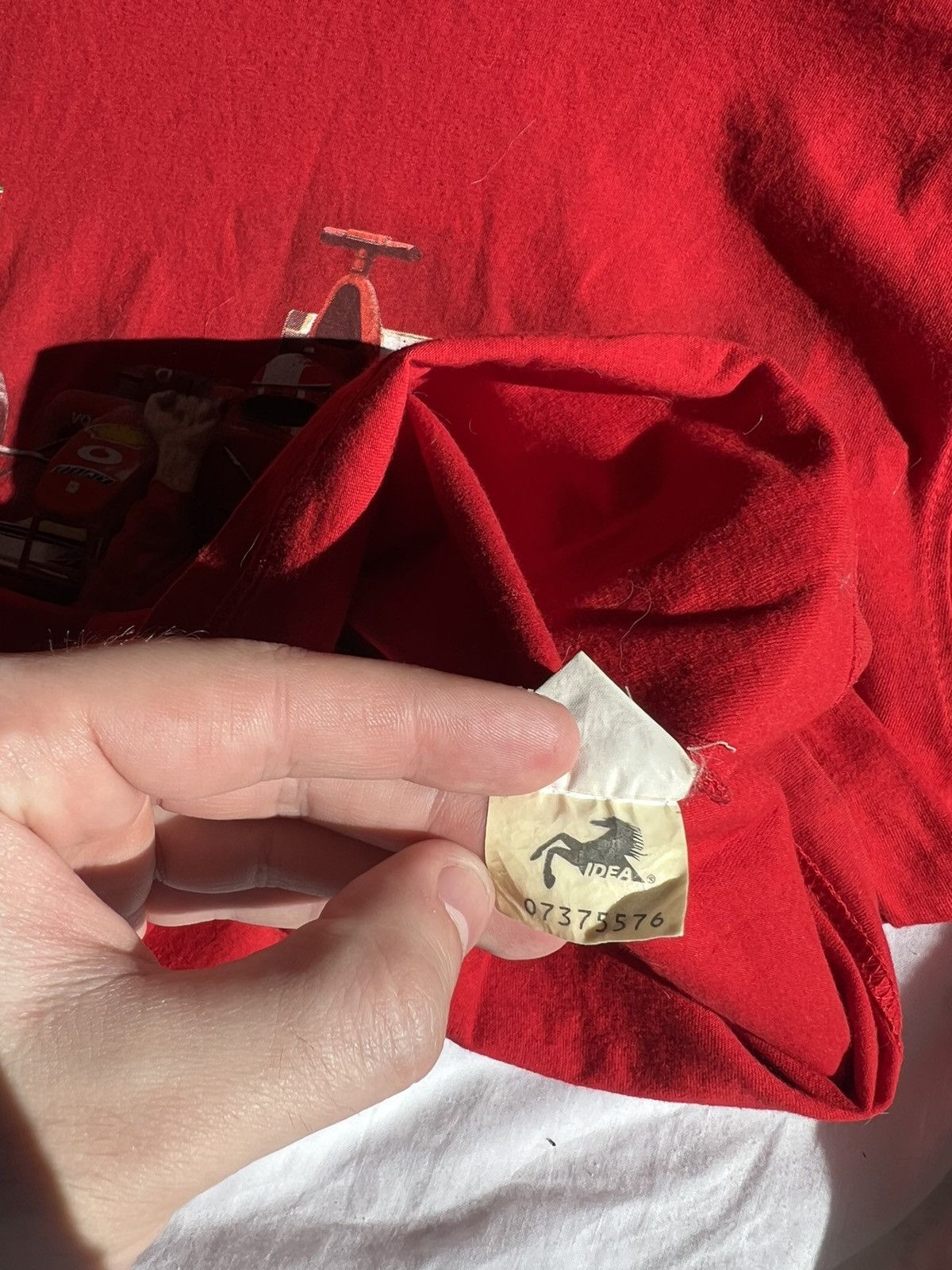 Ferrari × Vintage Vintage Ferrari Michael Schumacher World Champion Tee Size US M / EU 48-50 / 2 - 8 Thumbnail