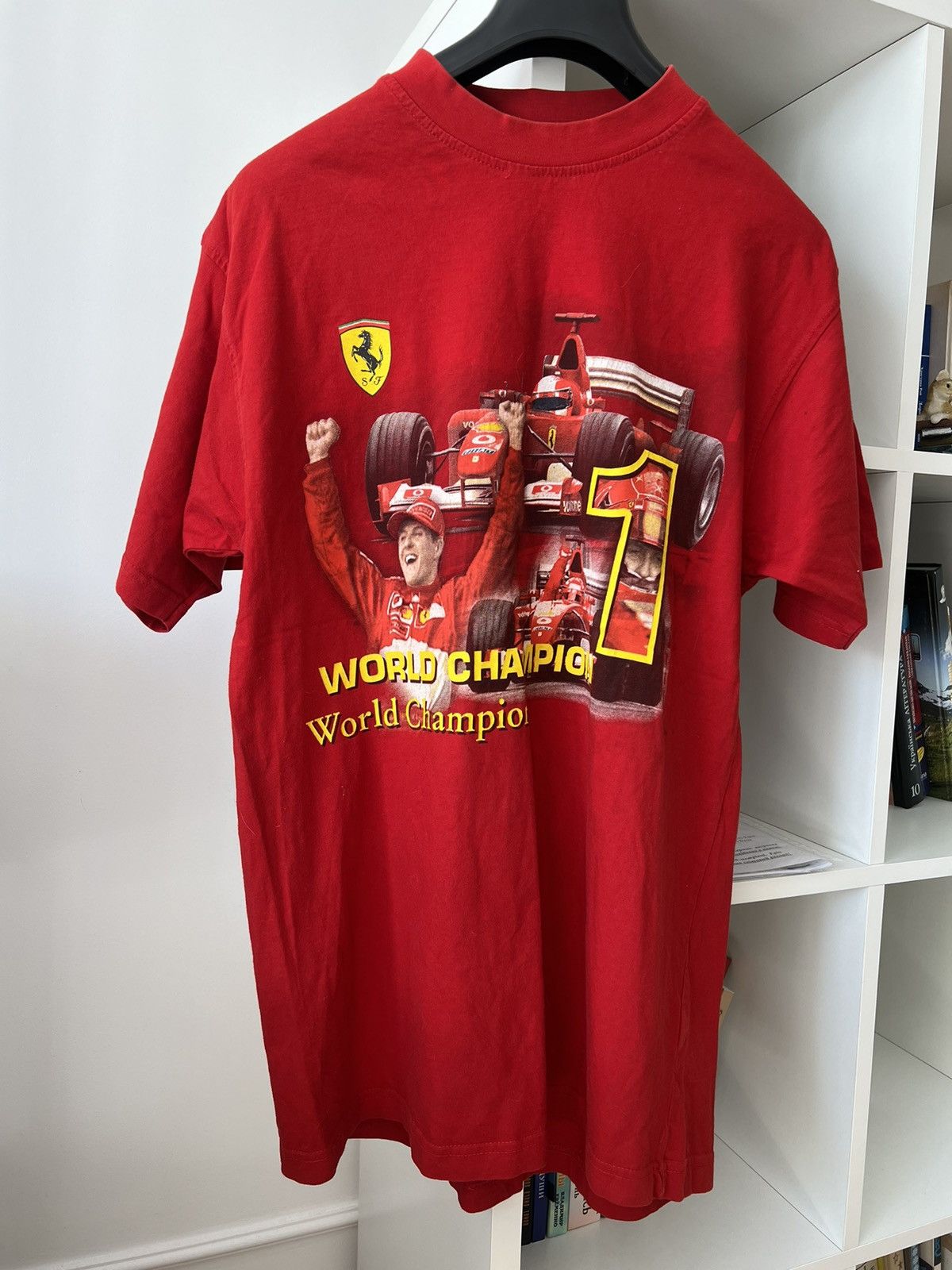 Ferrari × Vintage Vintage Ferrari Michael Schumacher World Champion Tee Size US M / EU 48-50 / 2 - 1 Thumbnail