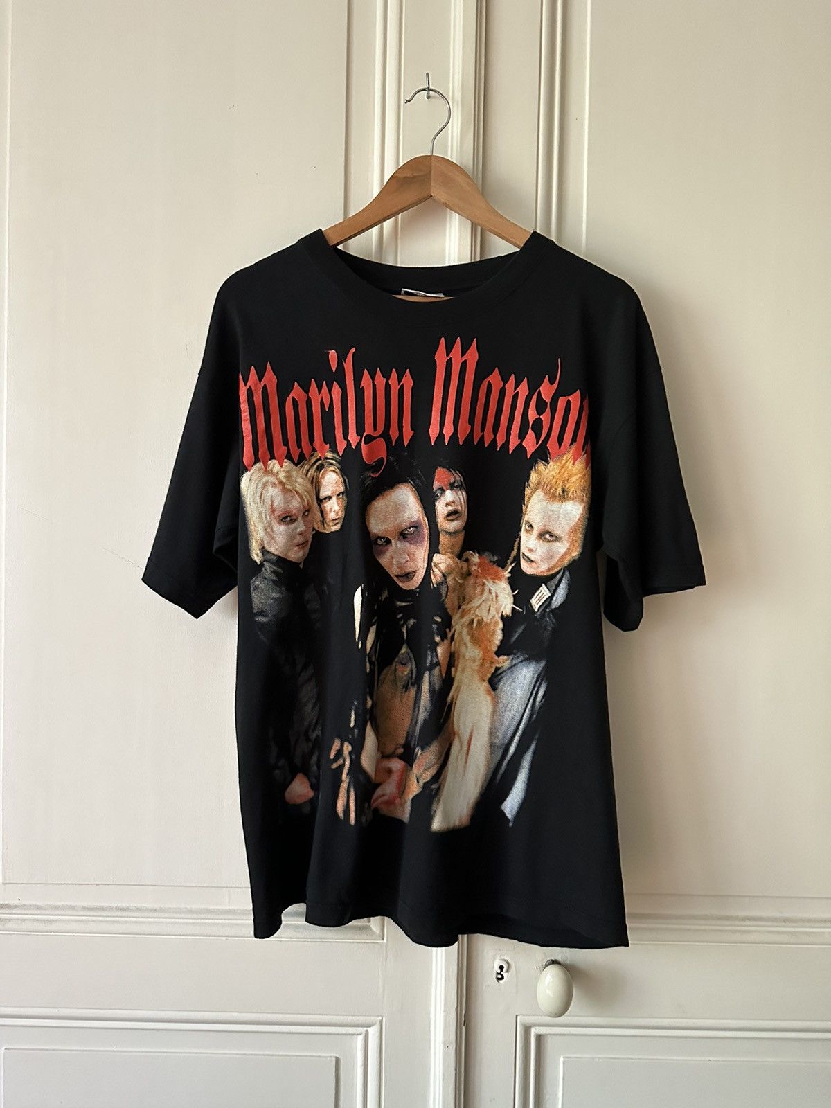 パンダ　MARILYN MANSON ブート Tシャツ ユーロ XL パンダ様専用 MARILYN MANSON ブート Tシャツ ユーロ XL - メルカリ