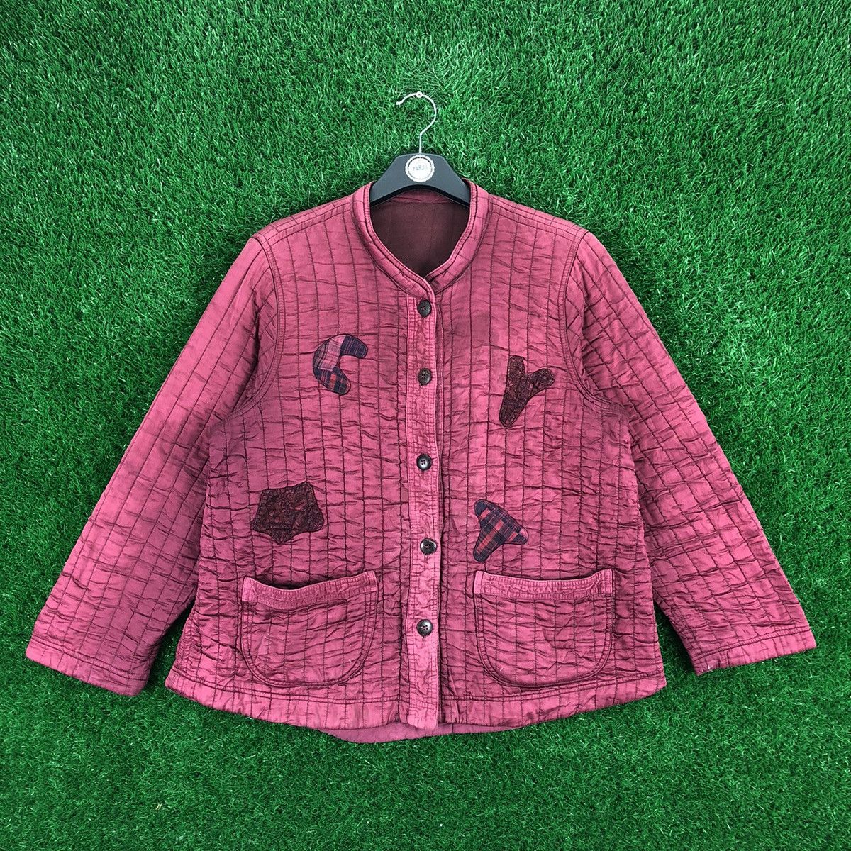 Japanese Brand Vintage 90's Cardigan Striped Women Size L / US 10 / IT 46 - 1 Thumbnail