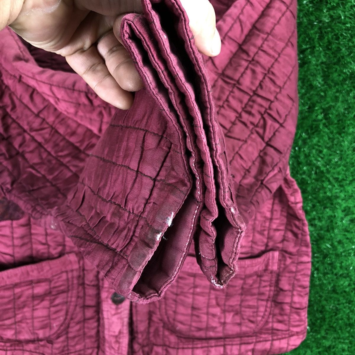 Japanese Brand Vintage 90's Cardigan Striped Women Size L / US 10 / IT 46 - 10 Thumbnail