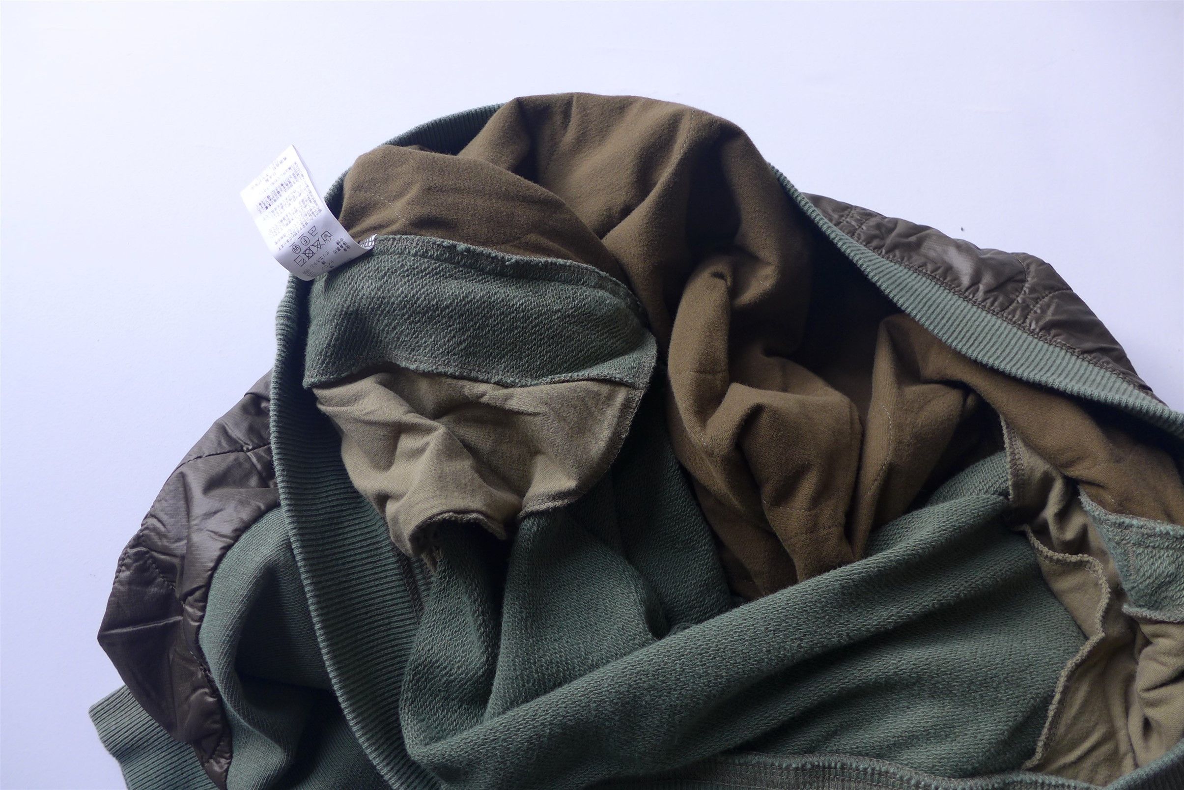 Kapital Kapital Oversized Fleecy Knit Bivouac Big Sweat - Khaki Size US S / EU 44-46 / 1 - 15 Thumbnail