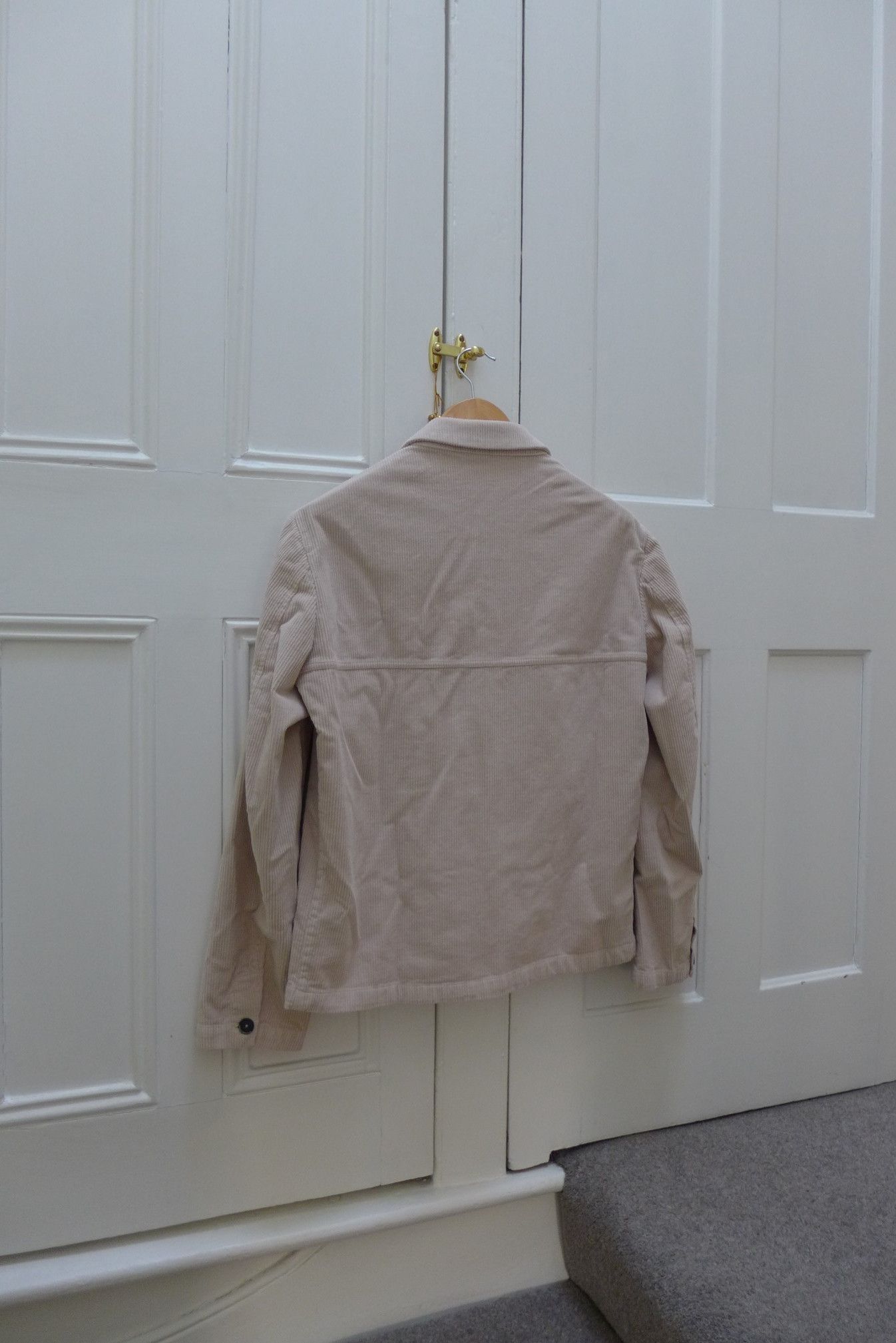 Barena Barena Trucker Jacket - Stone Corduroy Size US M / EU 48-50 / 2 - 10 Thumbnail