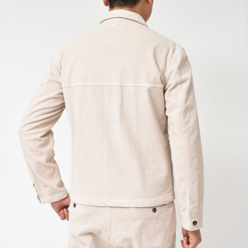 Barena Barena Trucker Jacket - Stone Corduroy Size US M / EU 48-50 / 2 - 4 Thumbnail