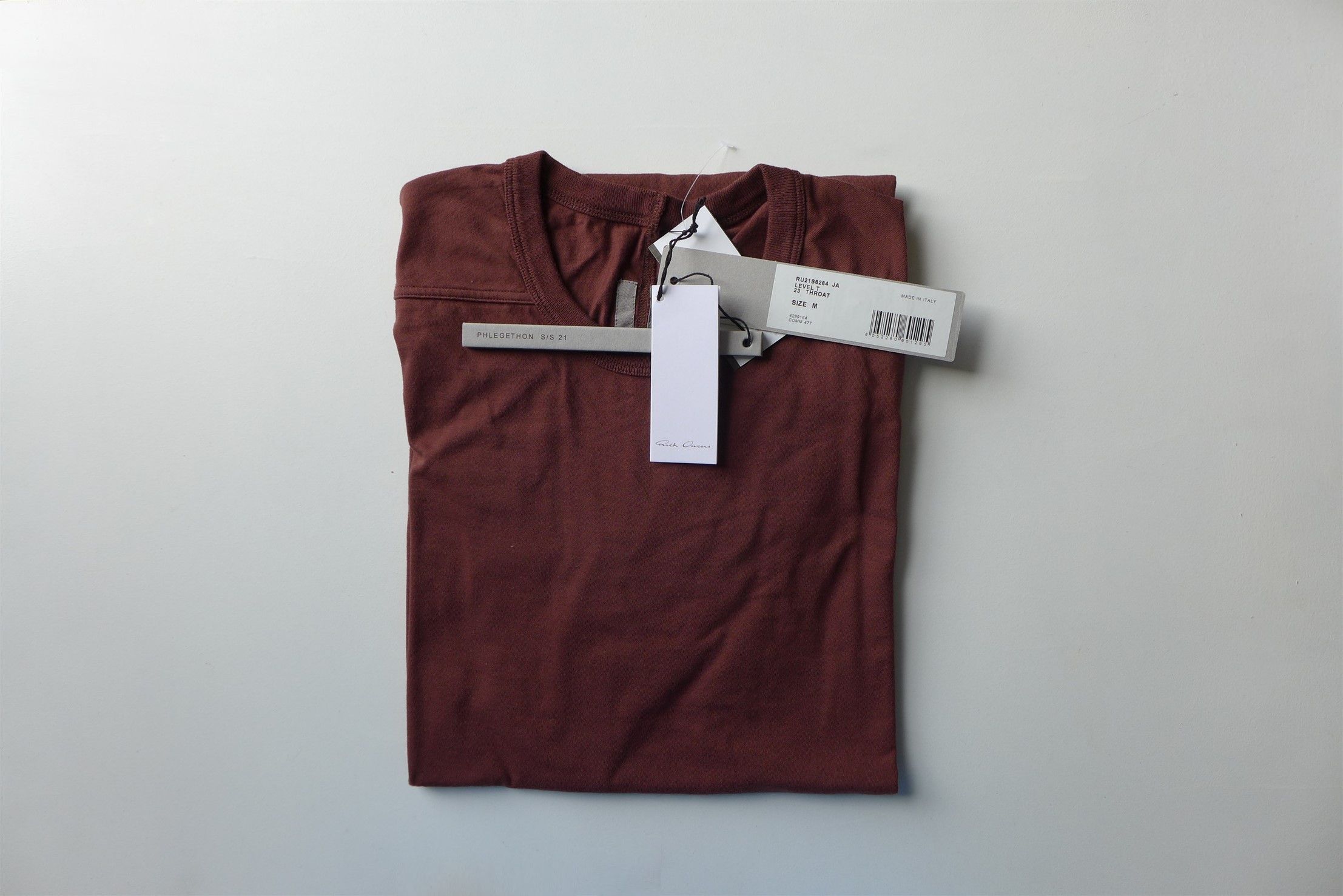 Rick Owens Rick Owens SS21 Level T-Shirt - Throat Size US M / EU 48-50 / 2 - 7 Thumbnail
