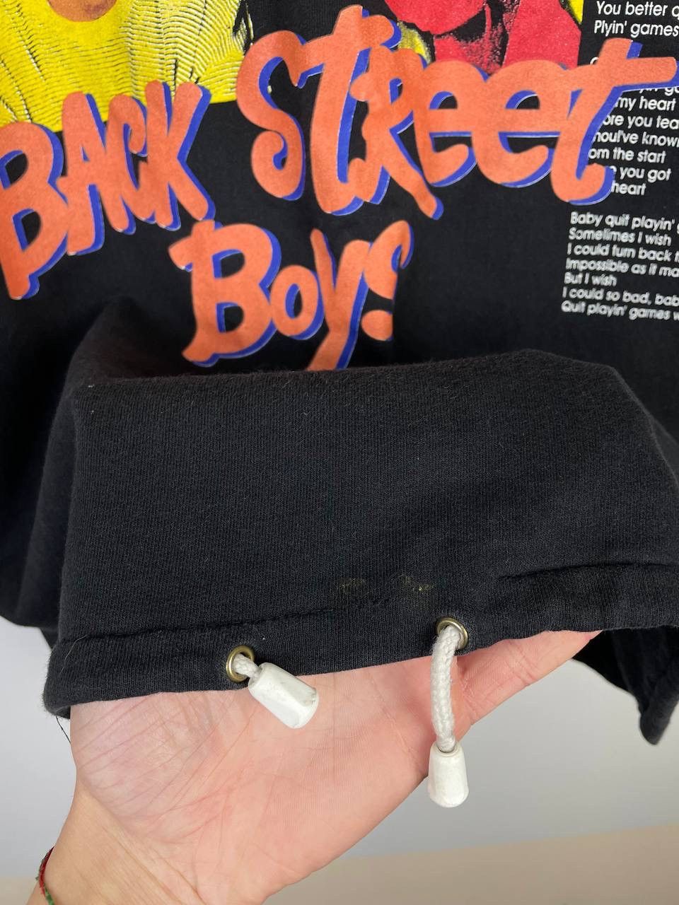 Vintage Backstreet Boys 90s vintage hoodie size Xl Size US XL / EU 56 / 4 - 3 Thumbnail