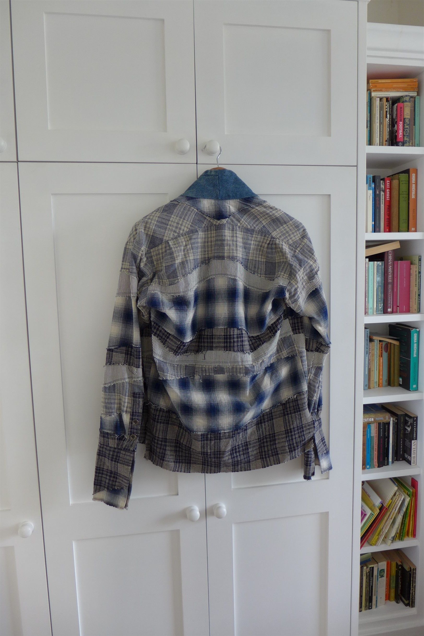 Greg Lauren Greg Lauren Mixed Blue & White Kimono Size US S / EU 44-46 / 1 - 8 Thumbnail